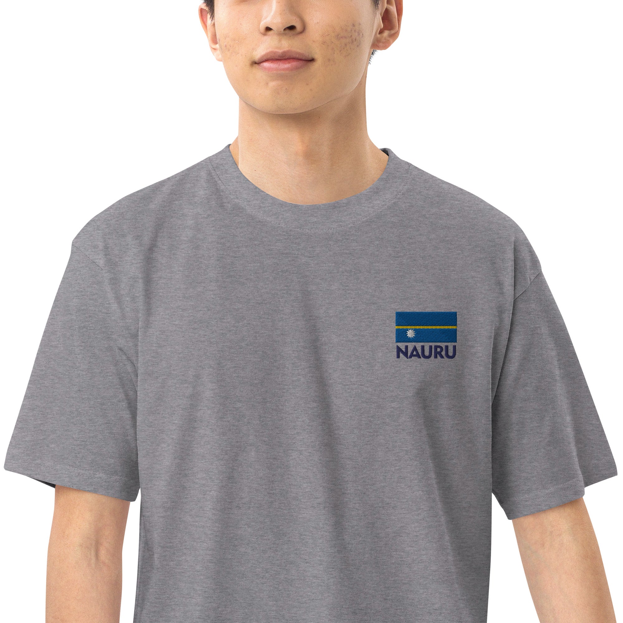 NAURU - Men’s premium heavyweight tee