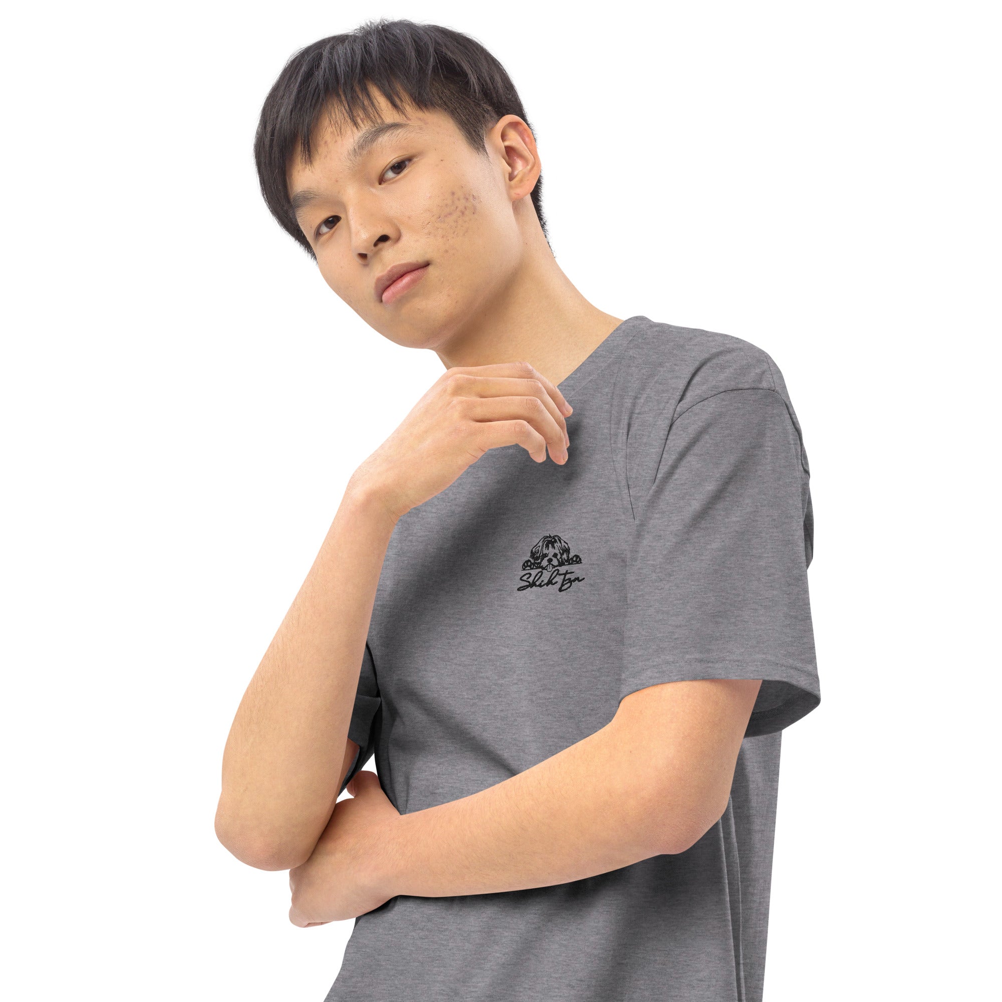 SHIH TZN - Men’s premium heavyweight tee