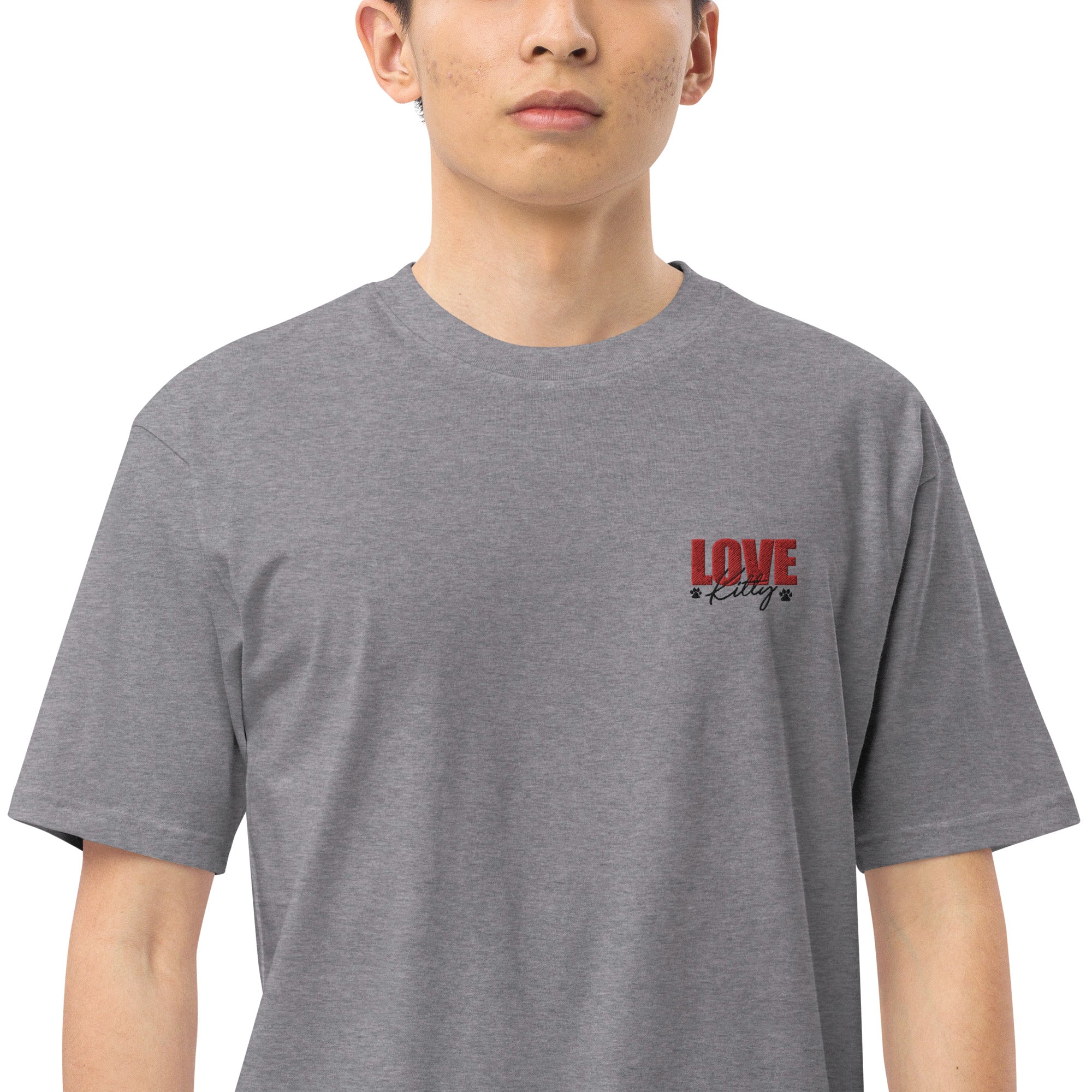 LOVE KITTY - Men’s premium heavyweight tee