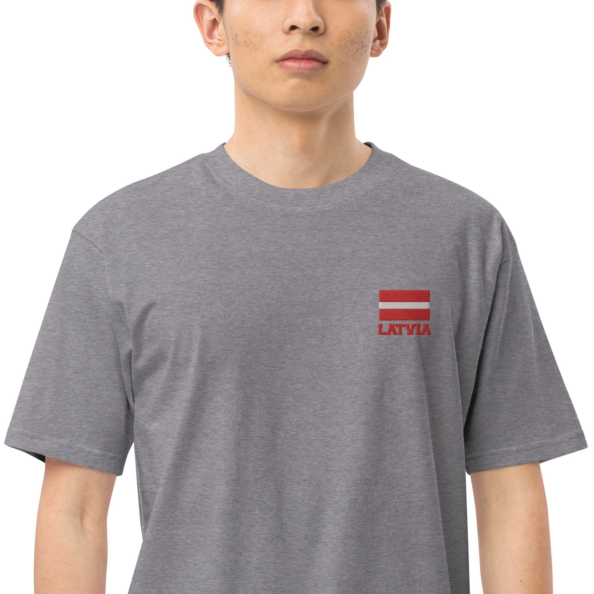 LATVIA - Men’s premium heavyweight tee