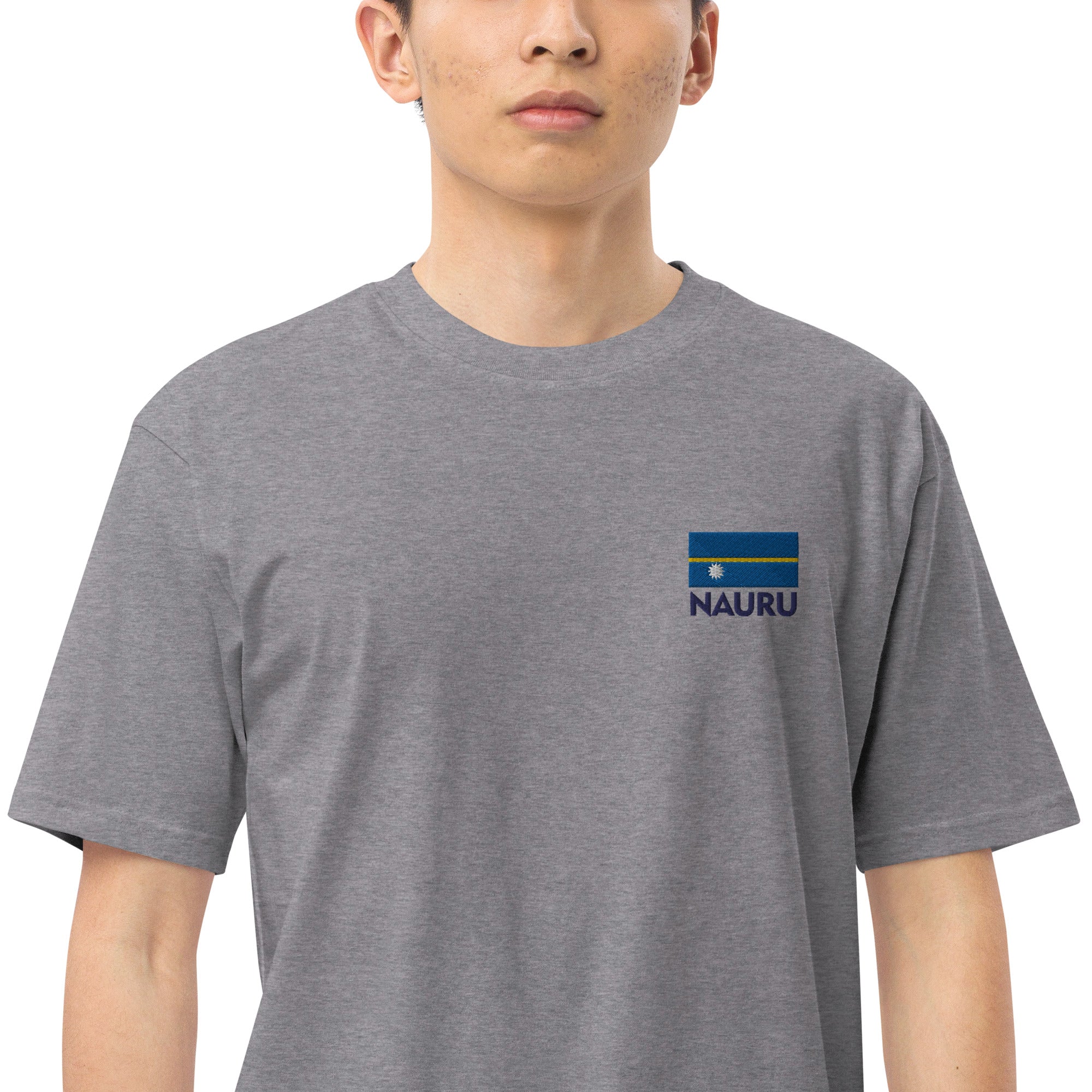 NAURU - Men’s premium heavyweight tee