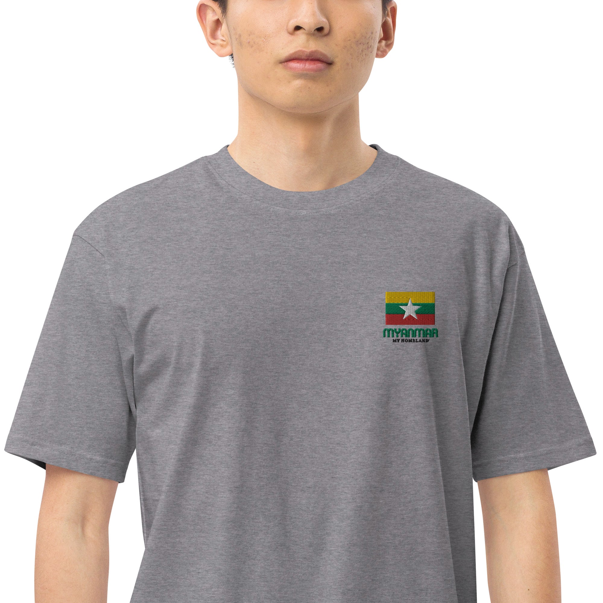 MYANMAR - Men’s premium heavyweight tee