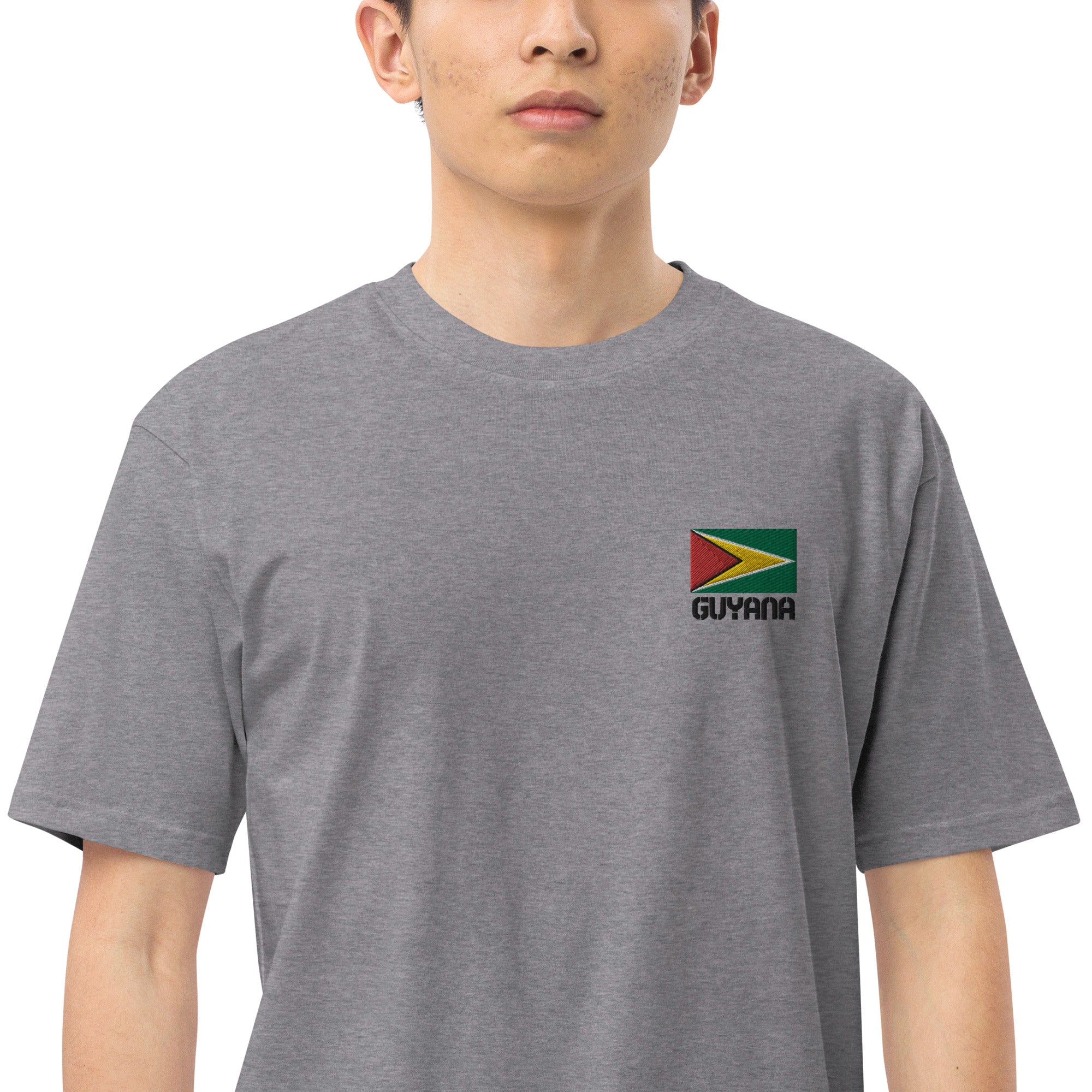 GUYANA - Men’s premium heavyweight tee