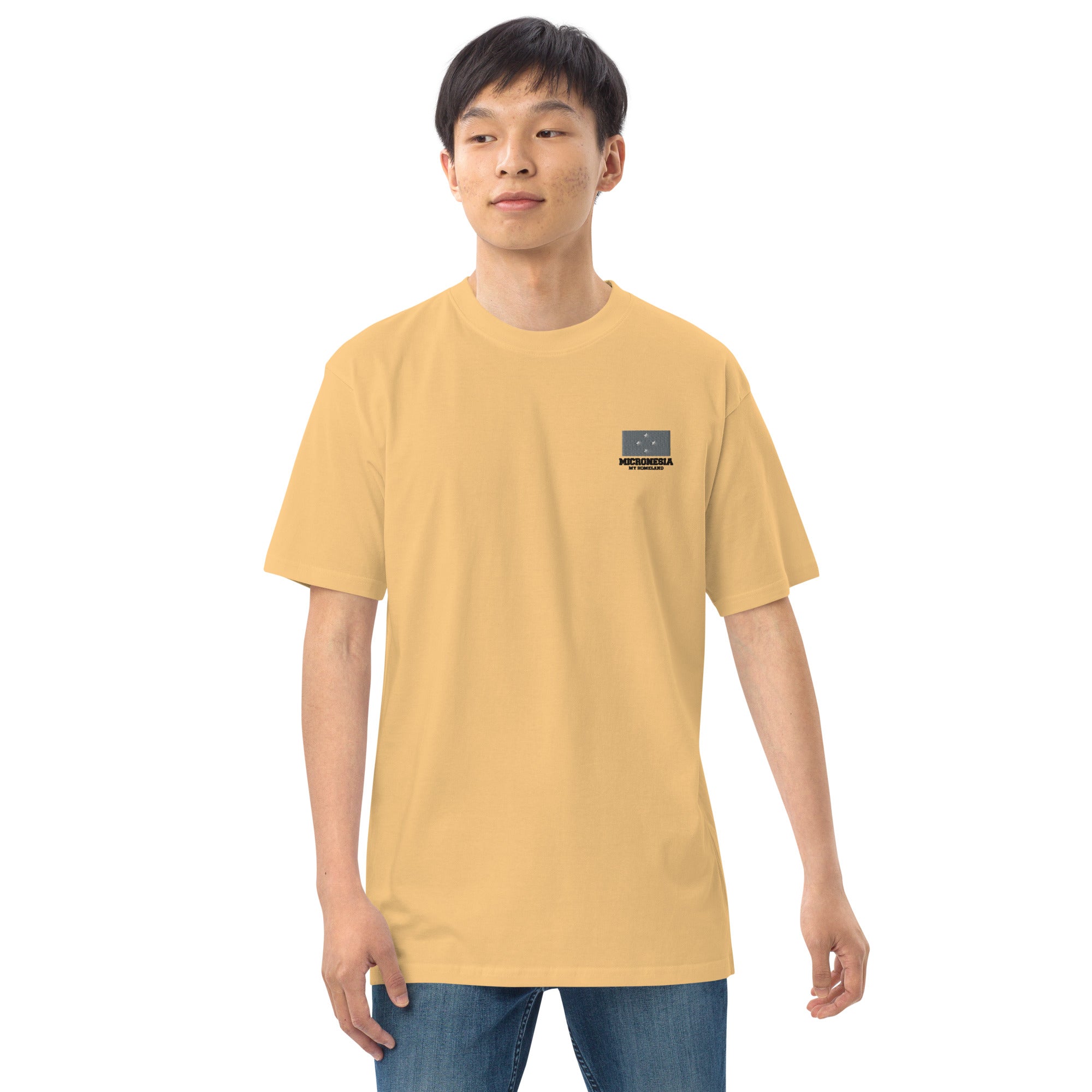 MICRONESIA - Men’s premium heavyweight tee