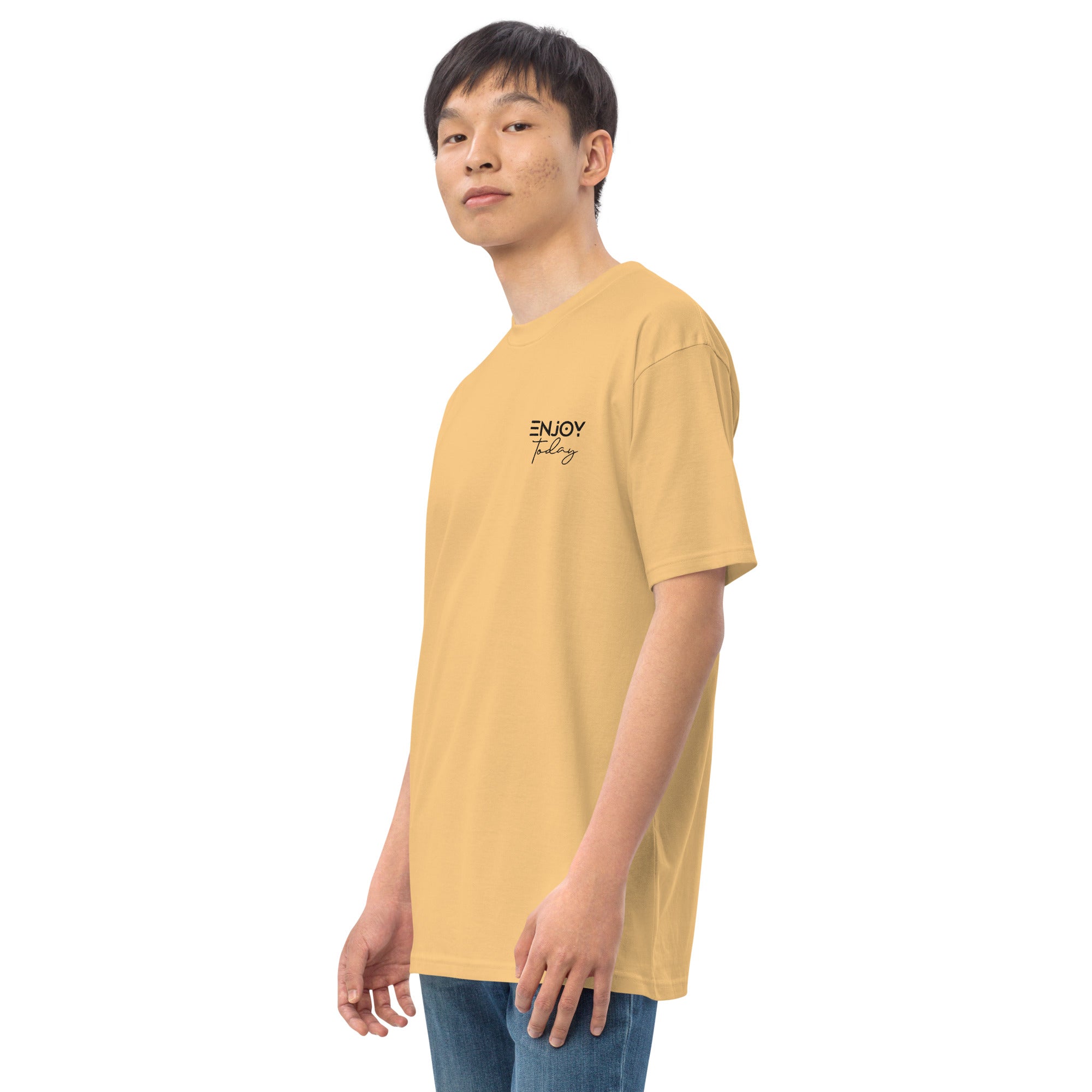 ENJOY TODAY - Men’s premium heavyweight tee