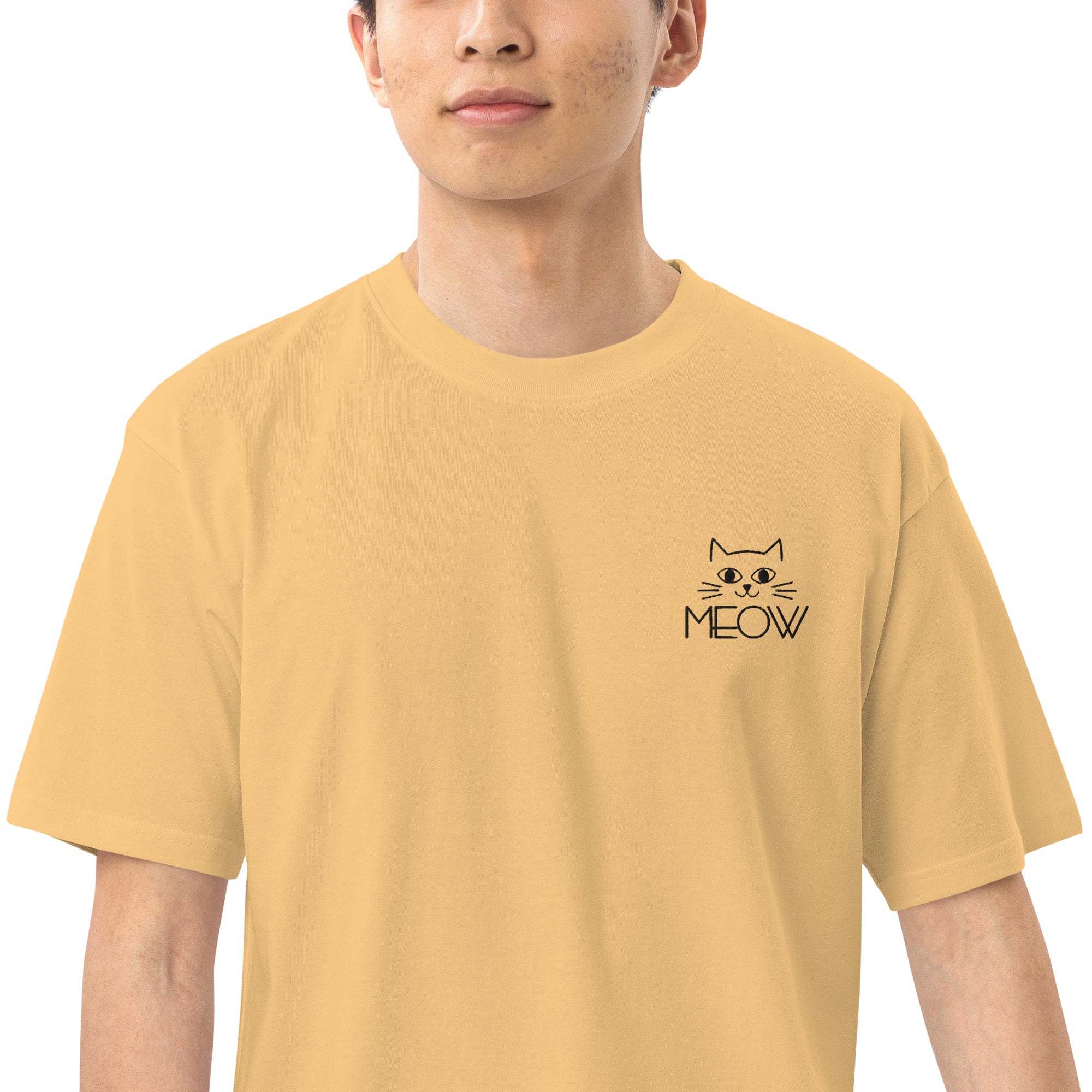 MEOW - Men’s premium heavyweight tee