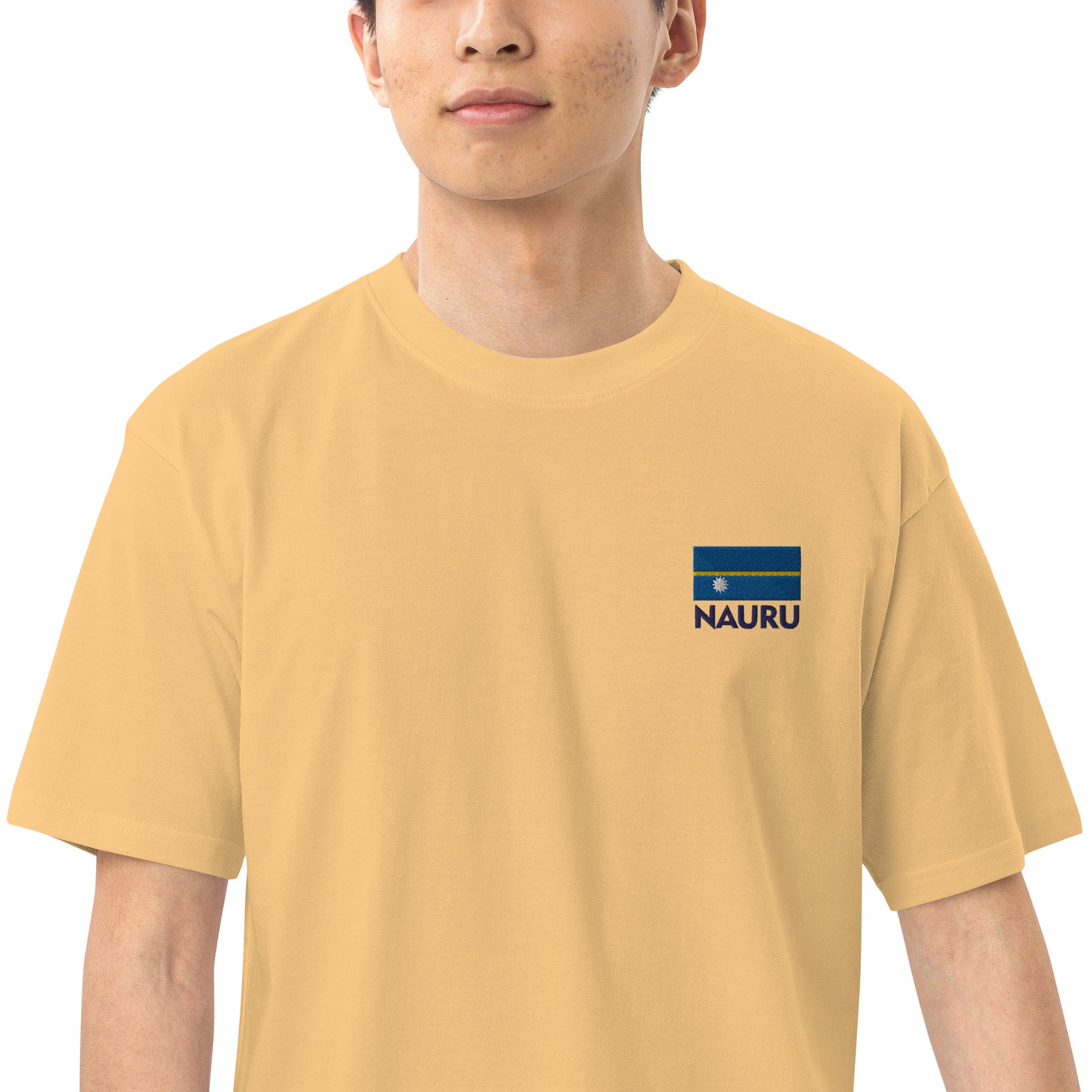 NAURU - Men’s premium heavyweight tee