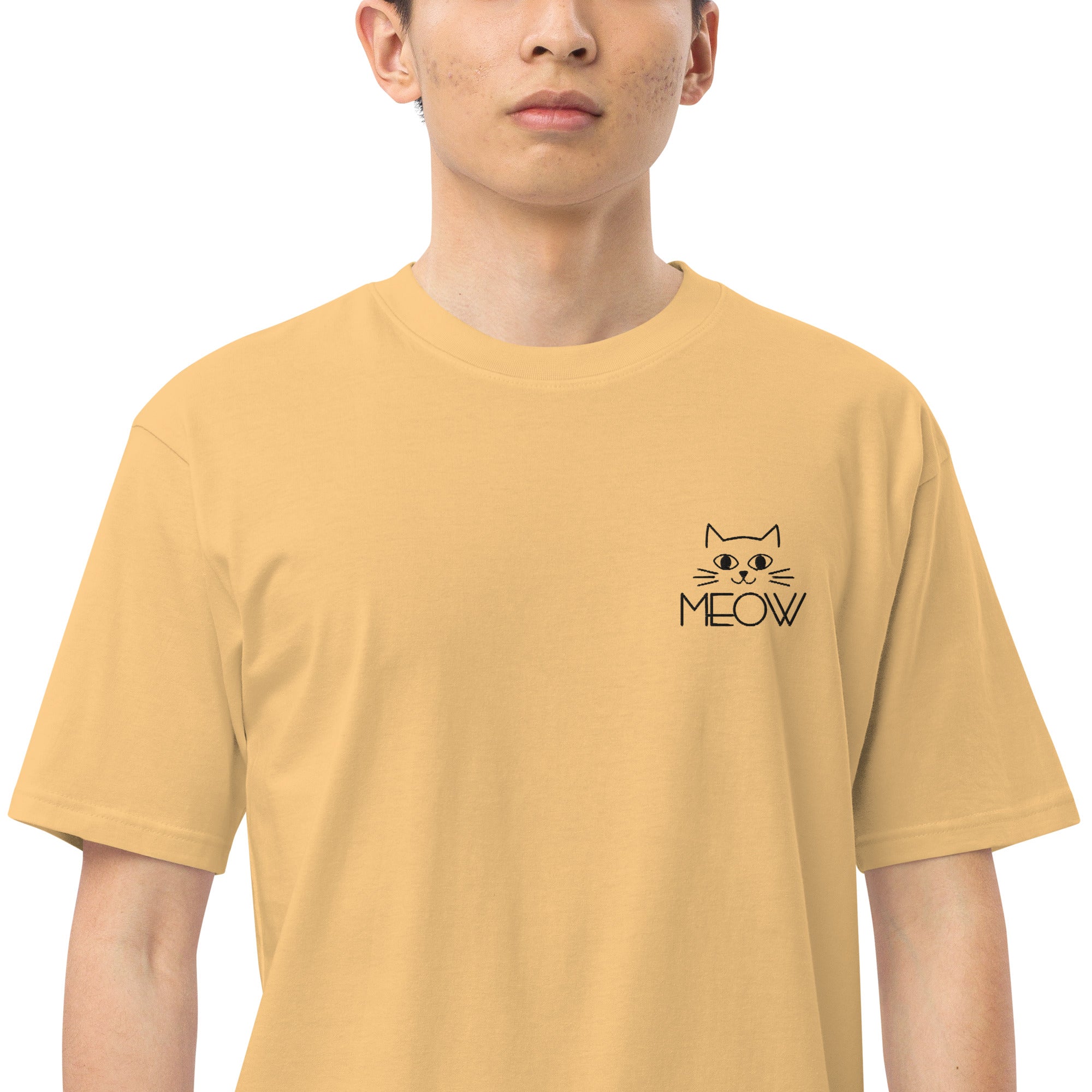 MEOW - Men’s premium heavyweight tee