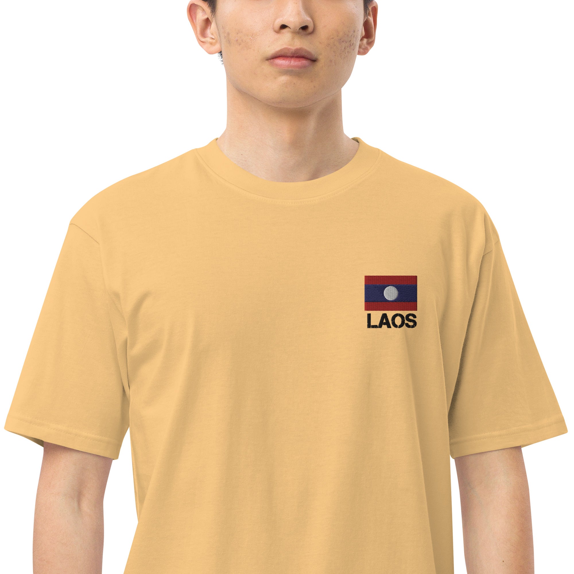 LAOS - Men’s premium heavyweight tee