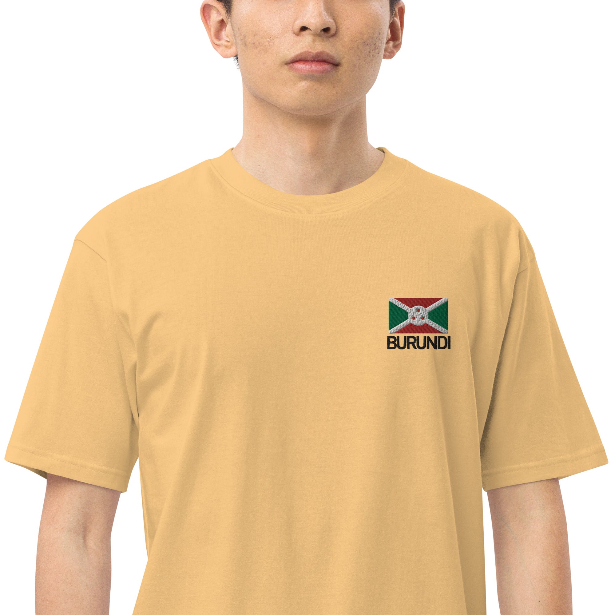 BURUNDI - Men’s premium heavyweight tee