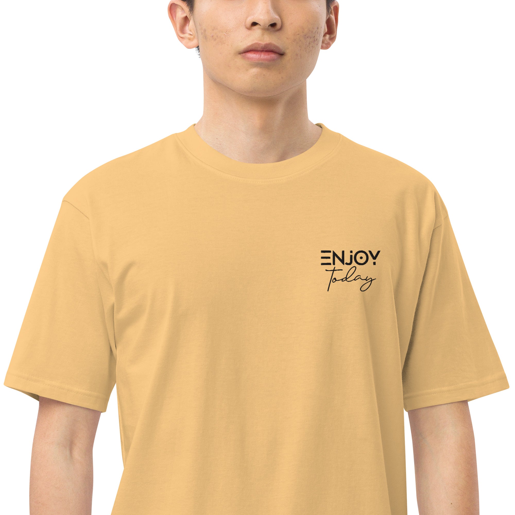 ENJOY TODAY - Men’s premium heavyweight tee