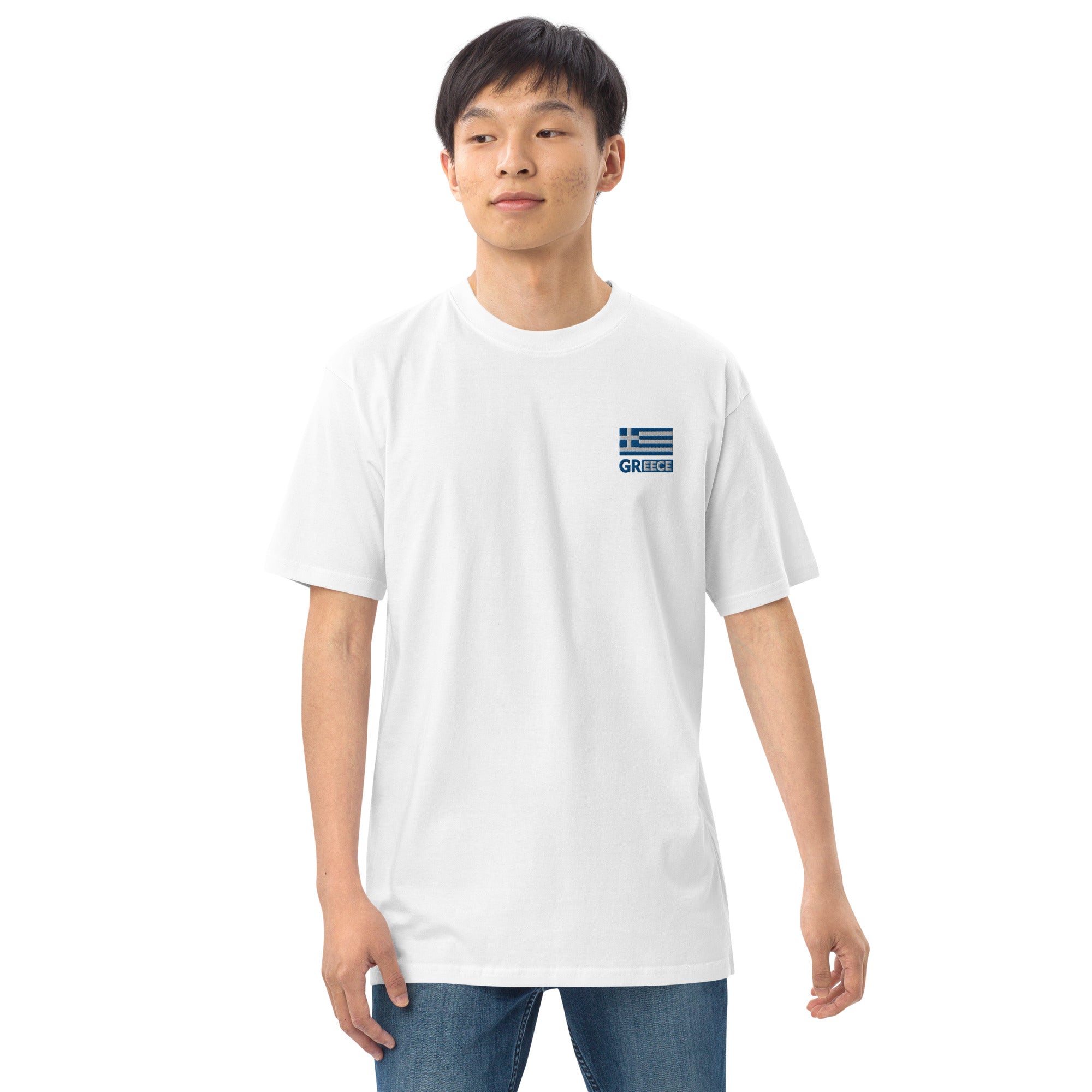 GREECE - Men’s premium heavyweight tee