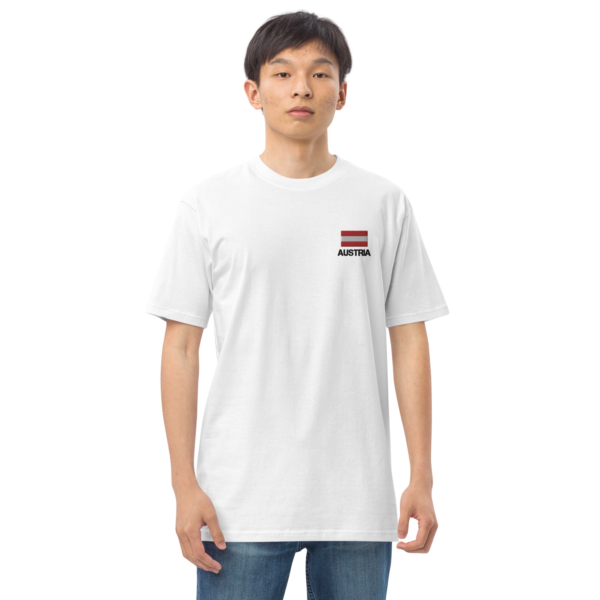AUSTRIA - Men’s premium heavyweight tee