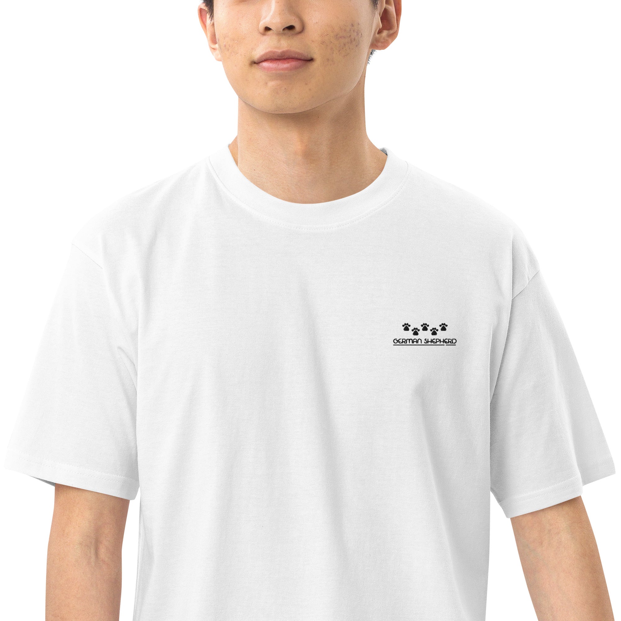 GERMAN SHEPHERD - Men’s premium heavyweight tee