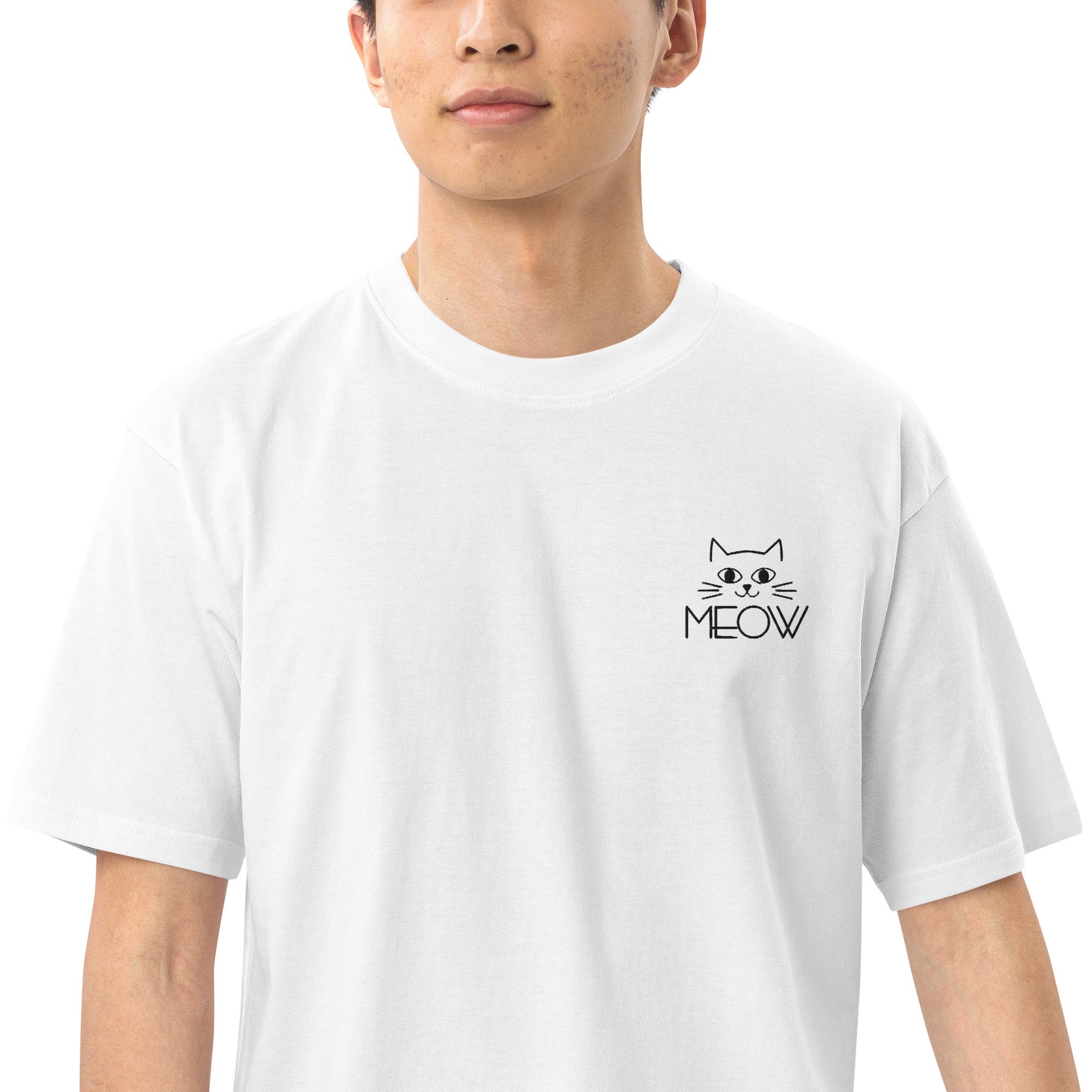 MEOW - Men’s premium heavyweight tee