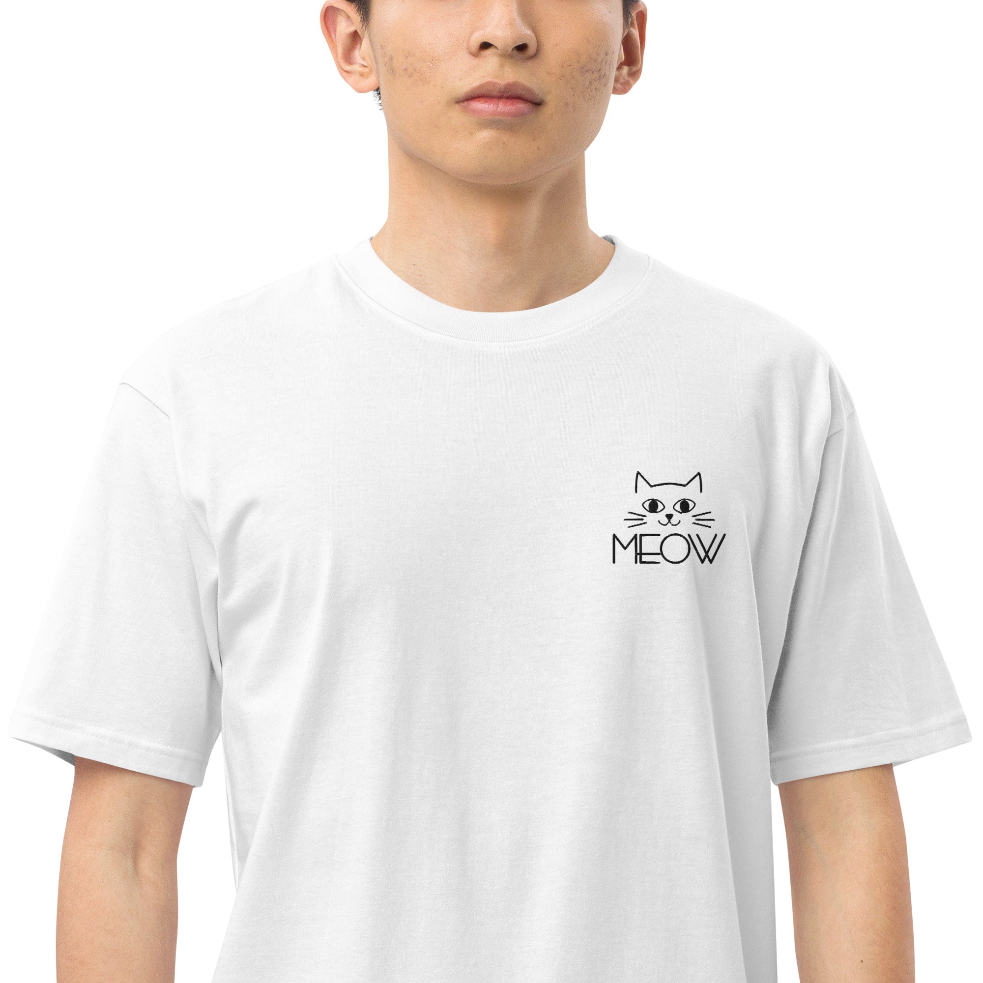 MEOW - Men’s premium heavyweight tee