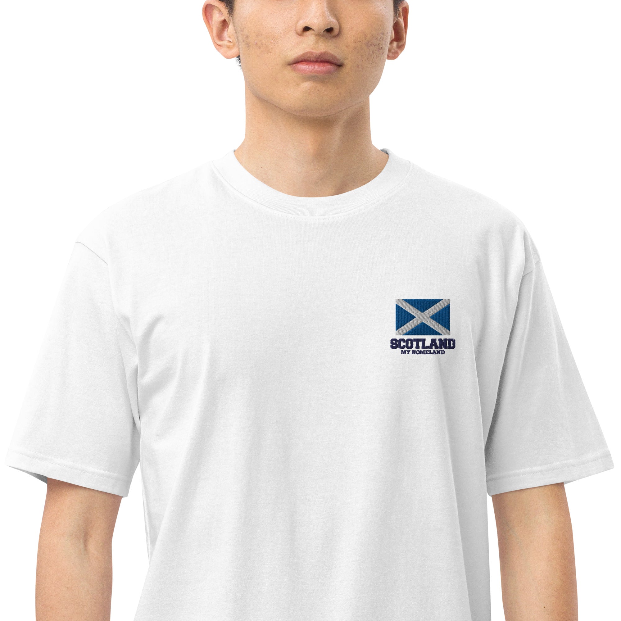 SCOTLAND - Men’s premium heavyweight tee