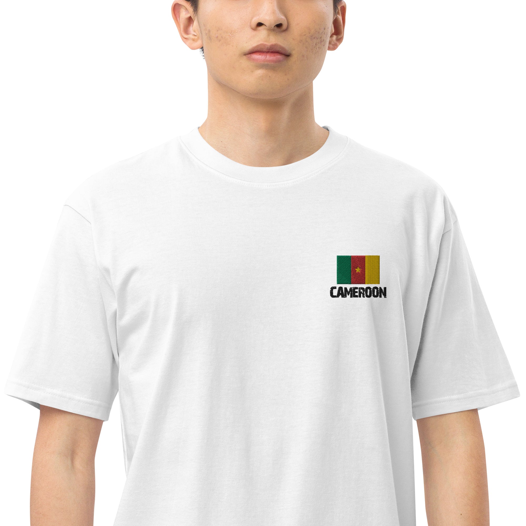 CAMEROON- Men’s premium heavyweight tee
