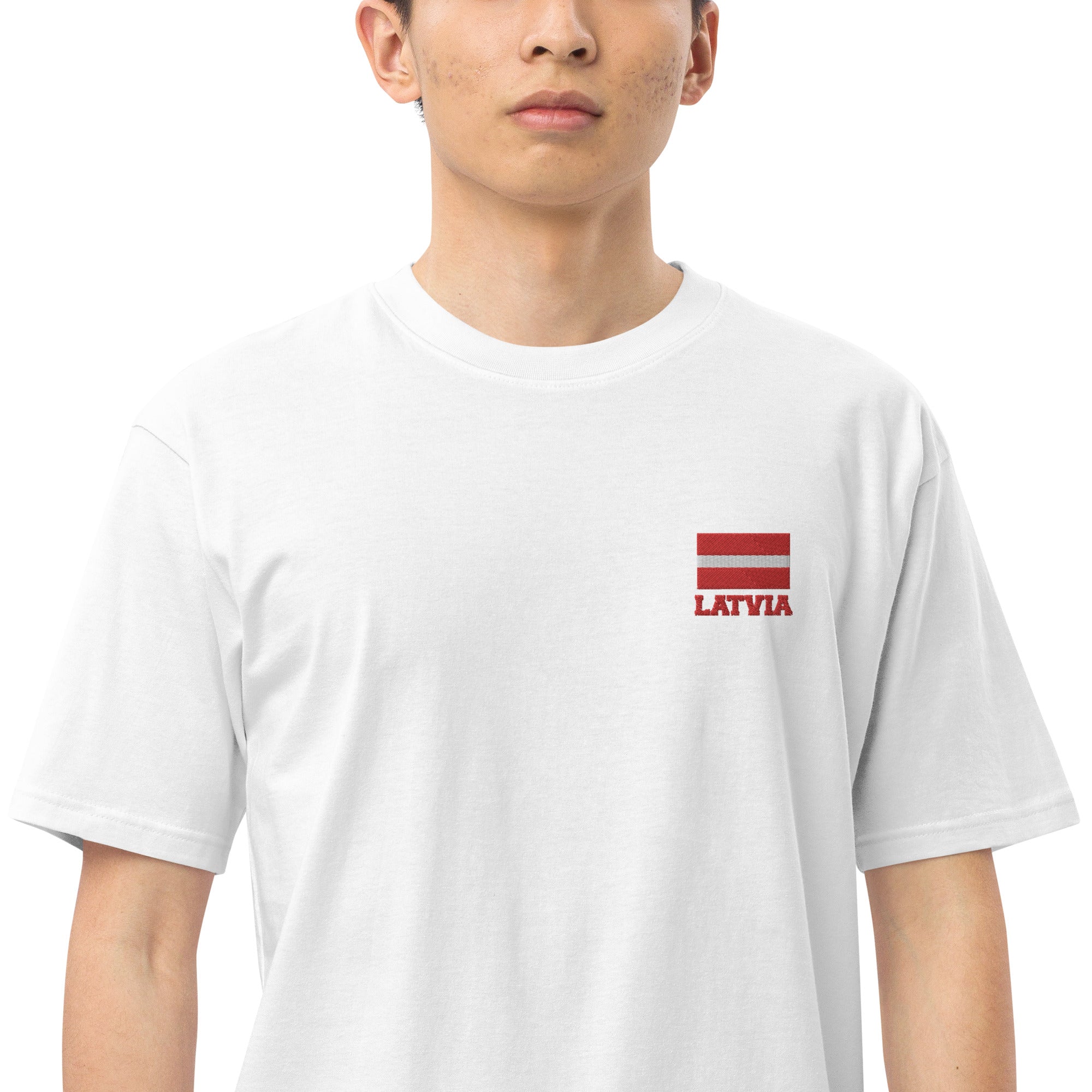 LATVIA - Men’s premium heavyweight tee