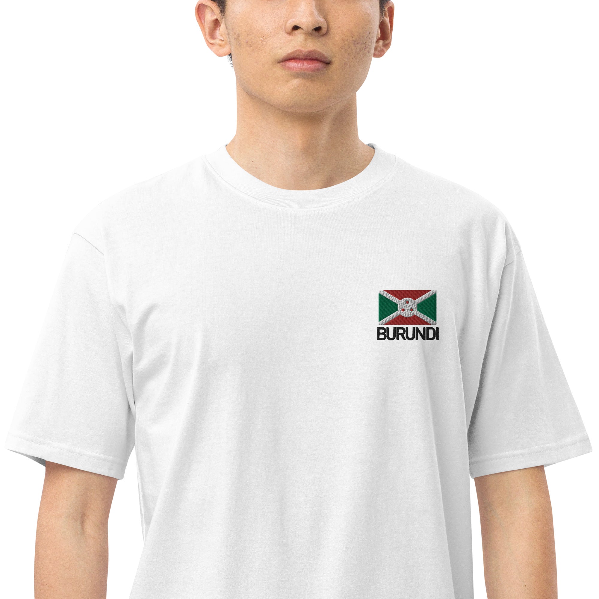 BURUNDI - Men’s premium heavyweight tee