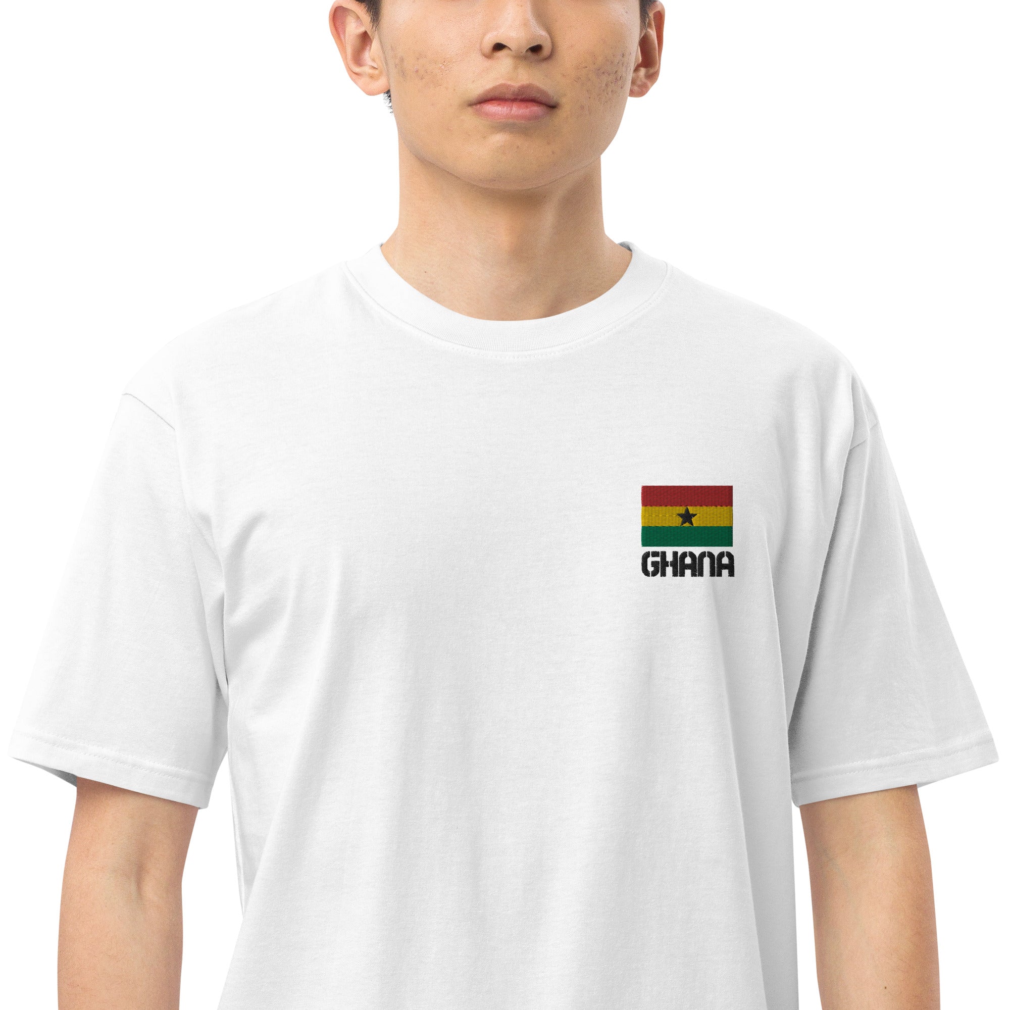 GHANA - Men’s premium heavyweight tee