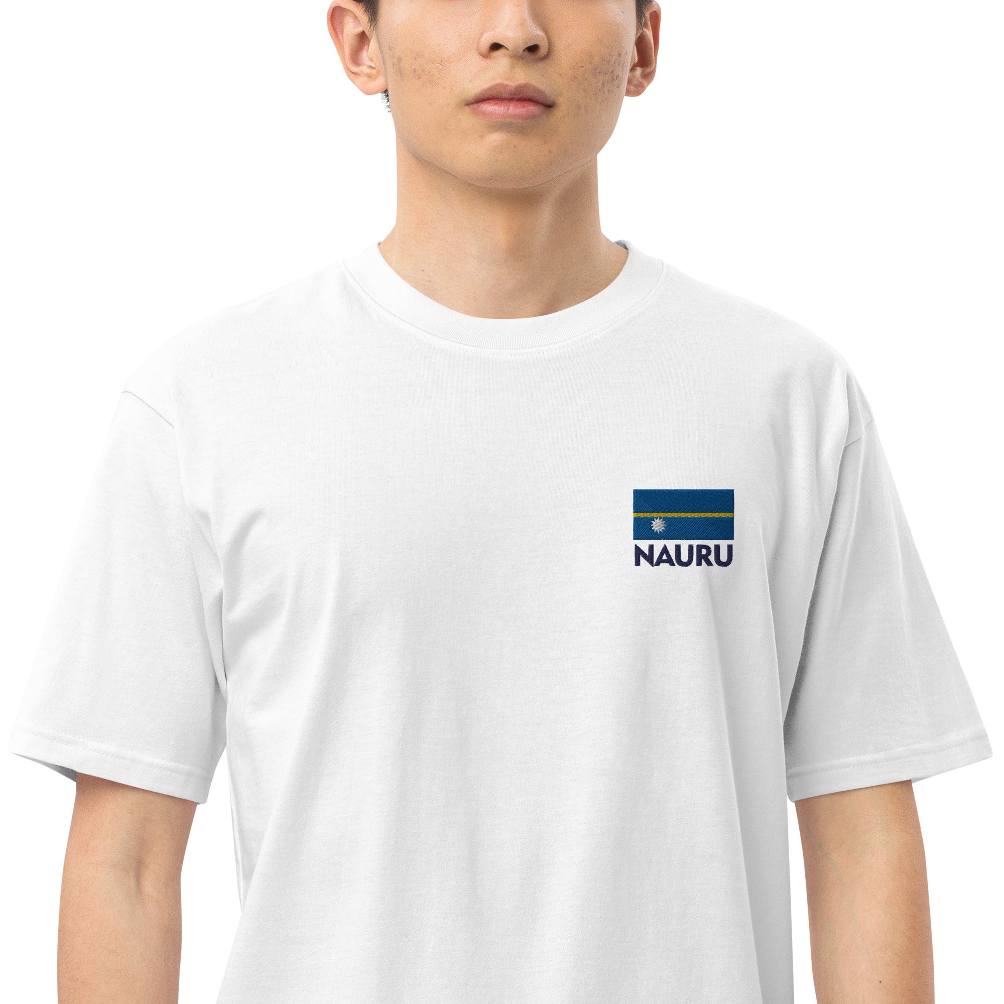 NAURU - Men’s premium heavyweight tee