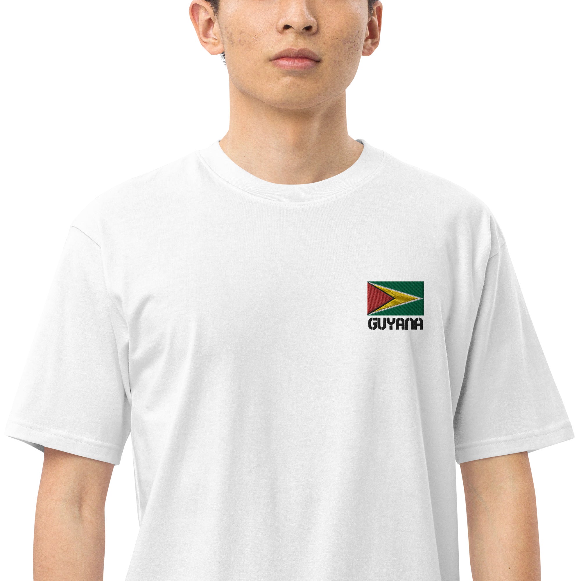 GUYANA - Men’s premium heavyweight tee