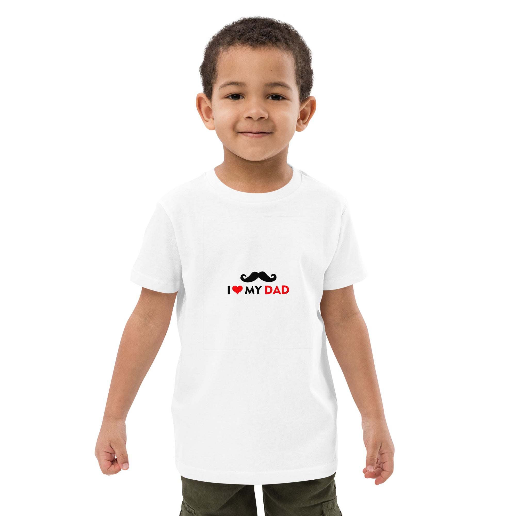 I LOVE MY DAD - Organic cotton kids t-shirt