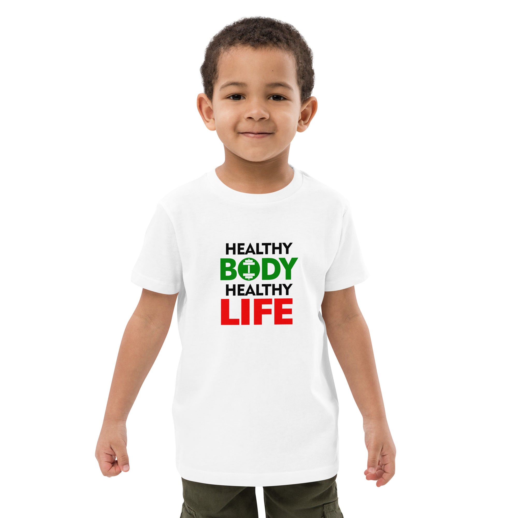 HEALTHY BODY HEALTHY LIFE - Organic cotton kids t-shirt