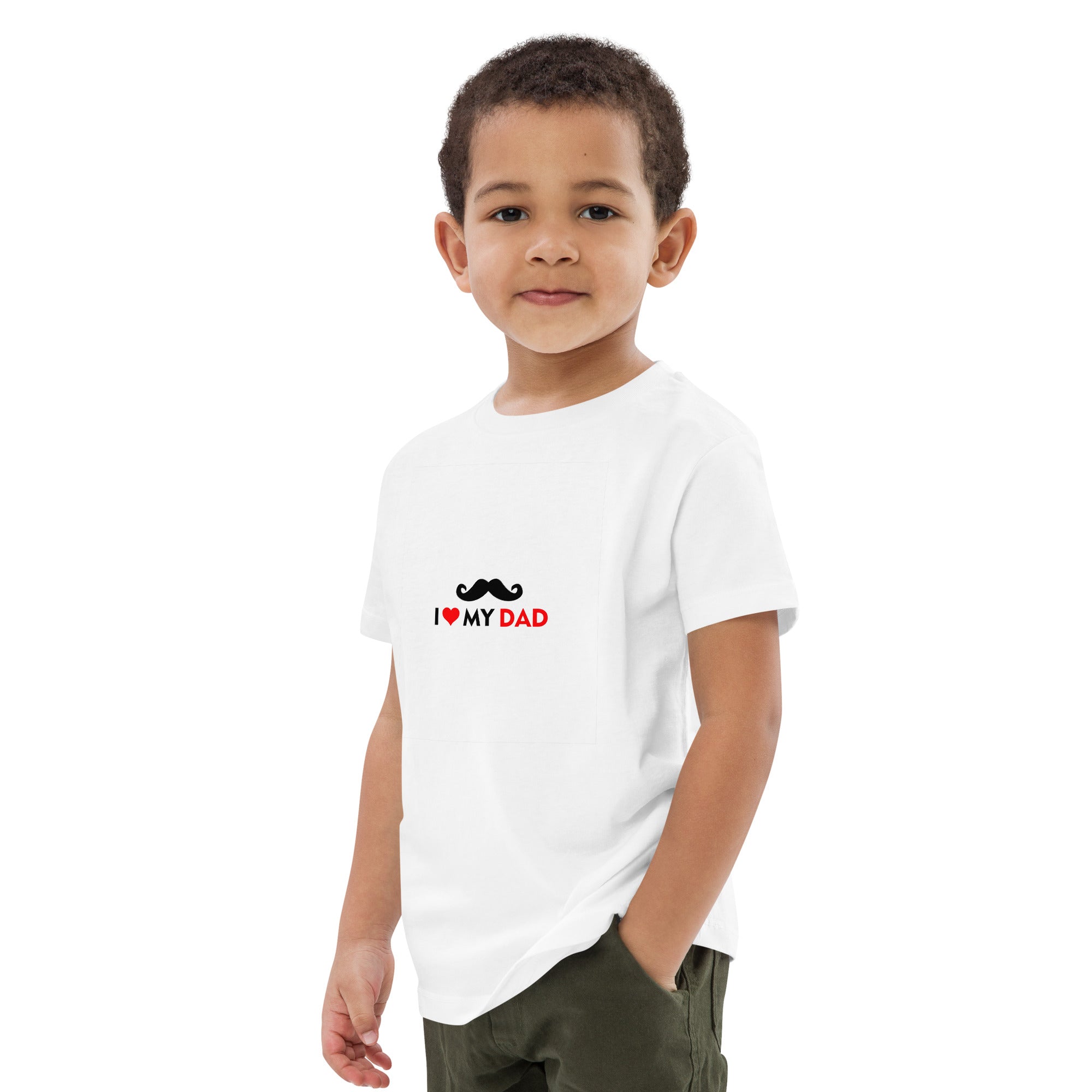 I LOVE MY DAD - Organic cotton kids t-shirt