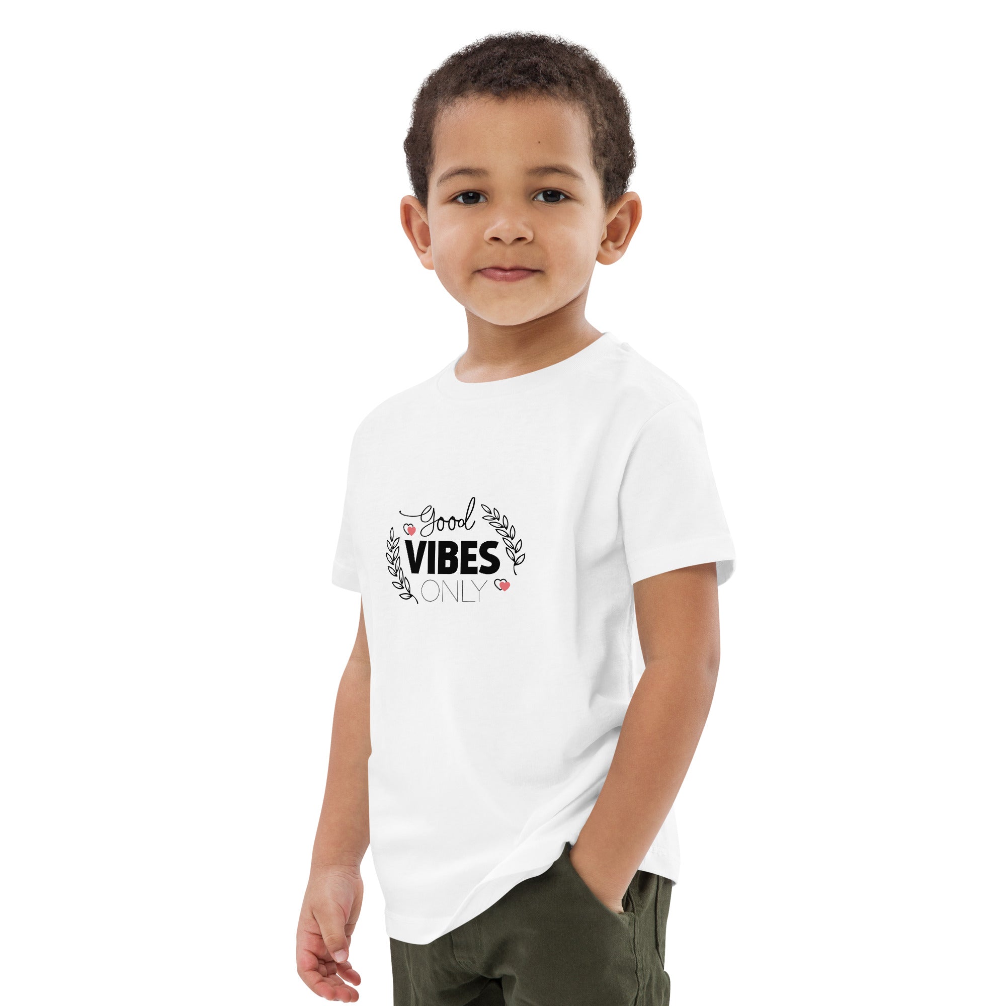 GOOD VIBES ONLY - Organic cotton kids t-shirt