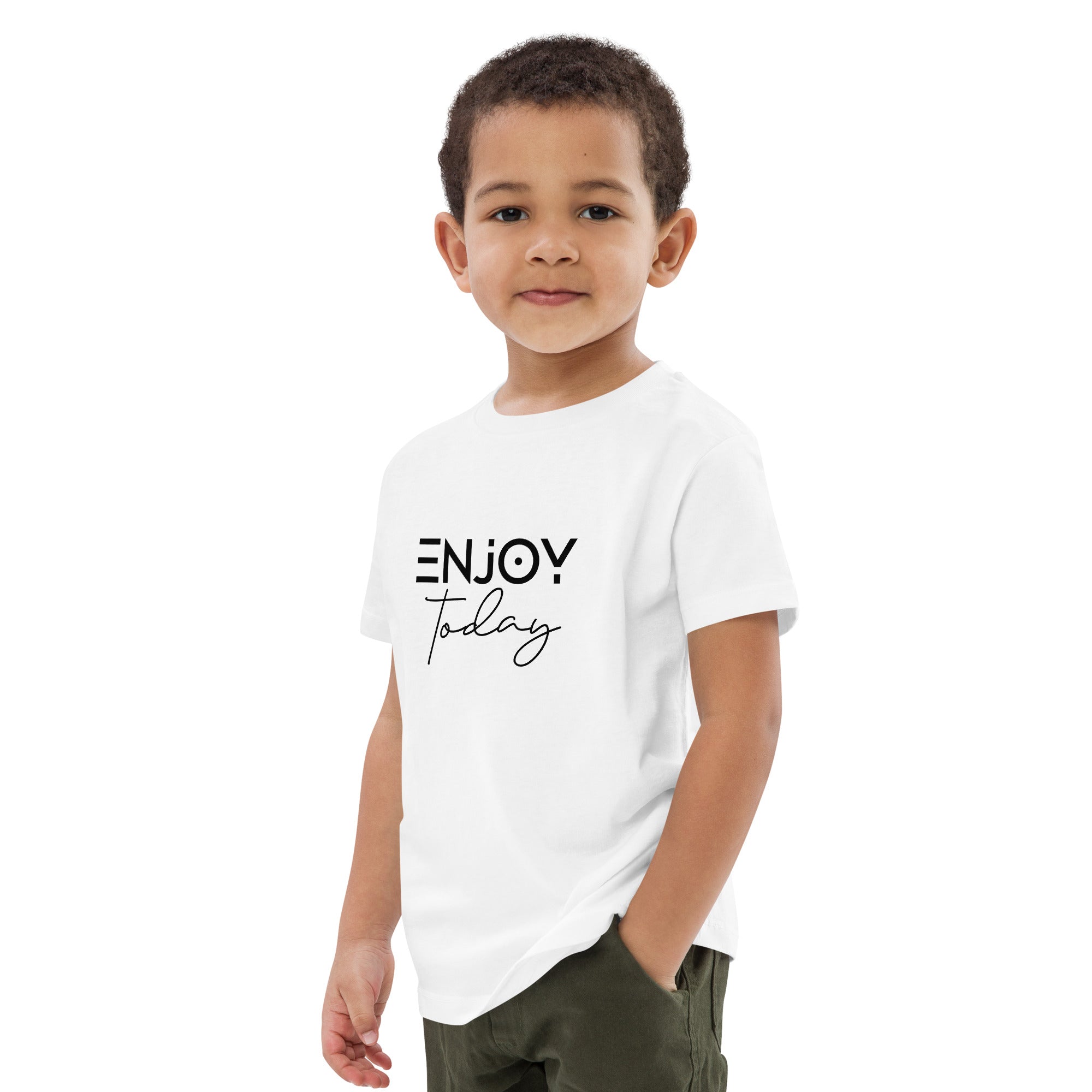 ENJOY TODAY - Organic cotton kids t-shirt