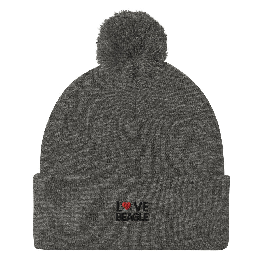 LOVE BEAGLE - Pom-Pom Beanie