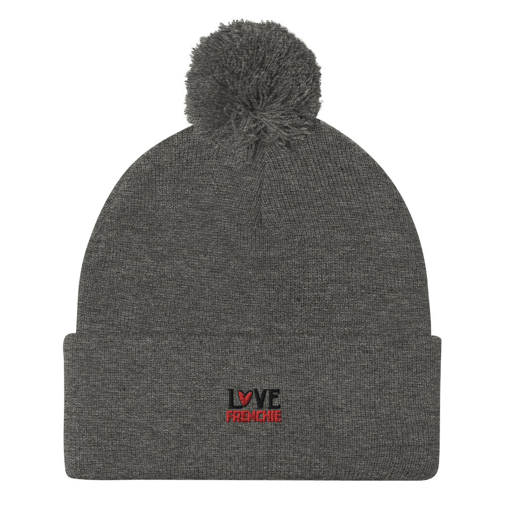 LOVE FRENCHIE - Pom-Pom Beanie