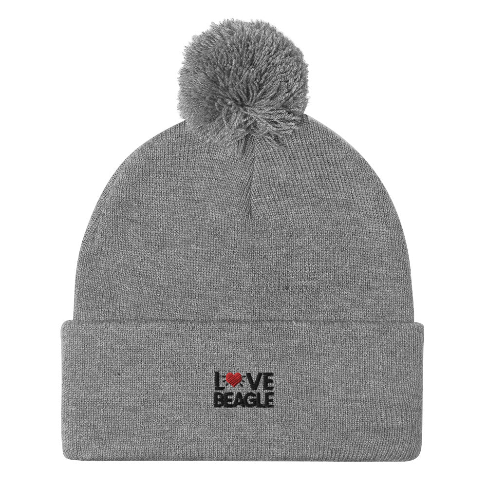 LOVE BEAGLE - Pom-Pom Beanie