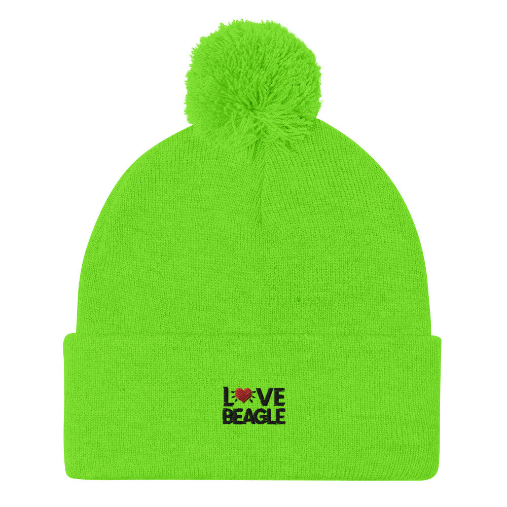 LOVE BEAGLE - Pom-Pom Beanie