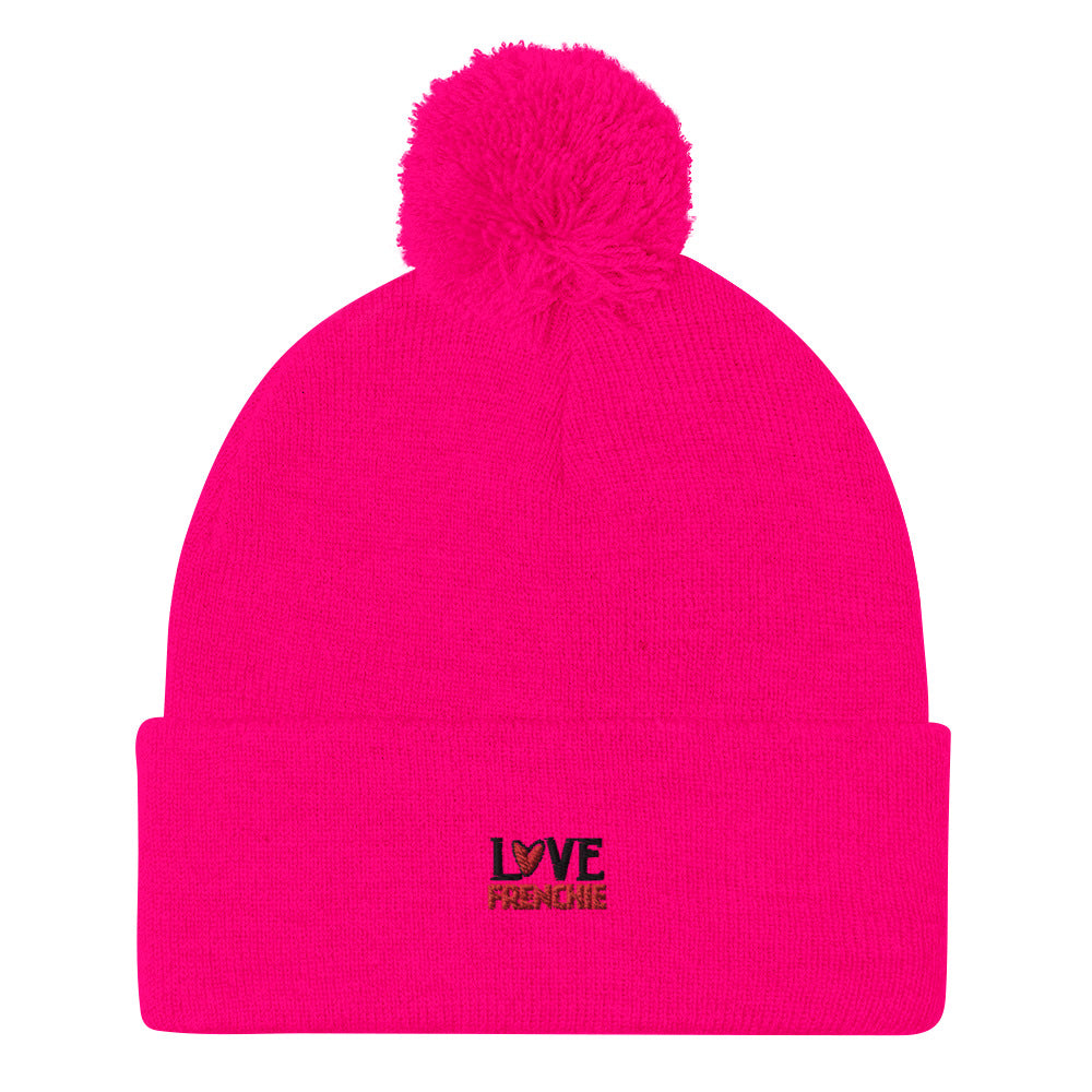 LOVE FRENCHIE - Pom-Pom Beanie