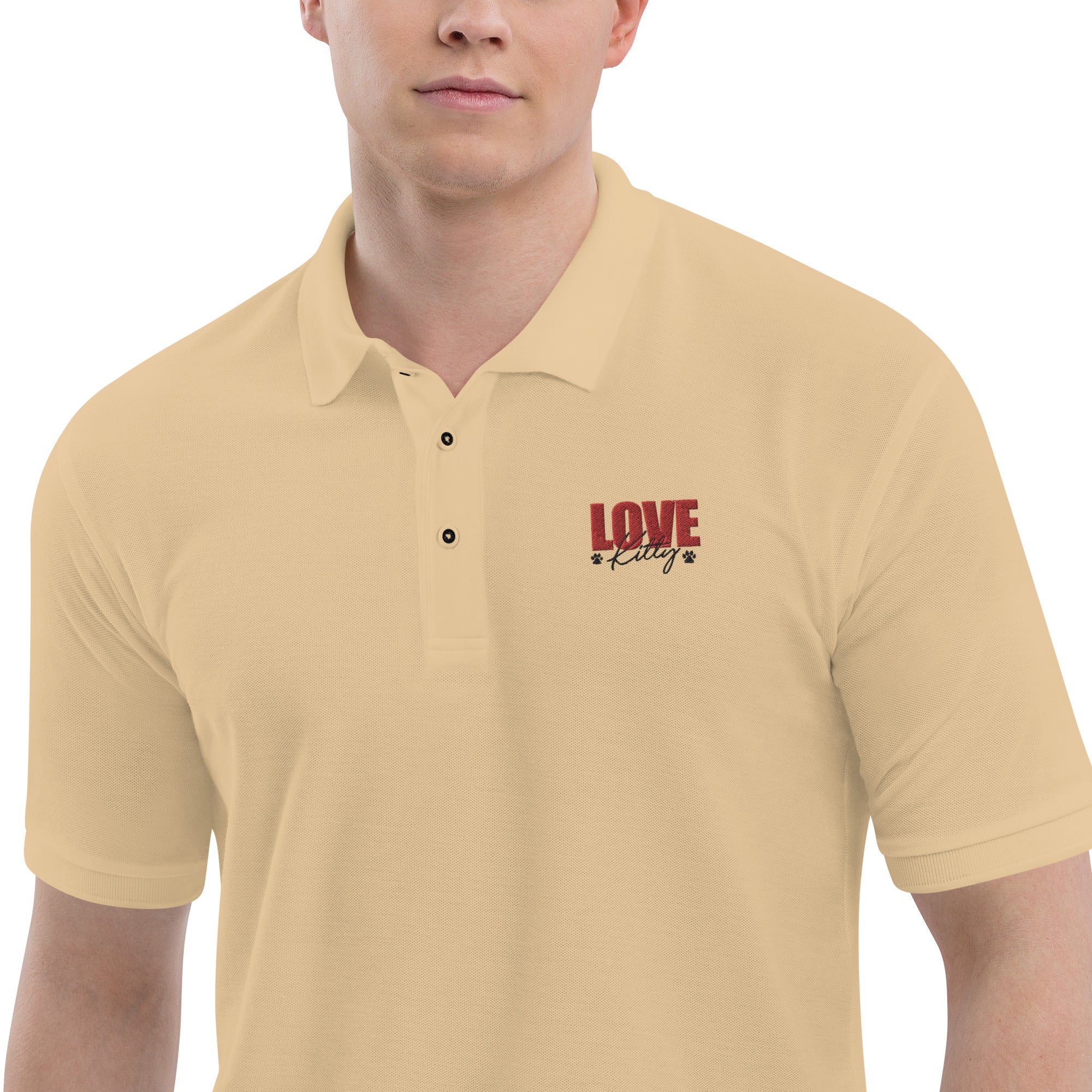 LOVE KITTY - Men's Premium Polo