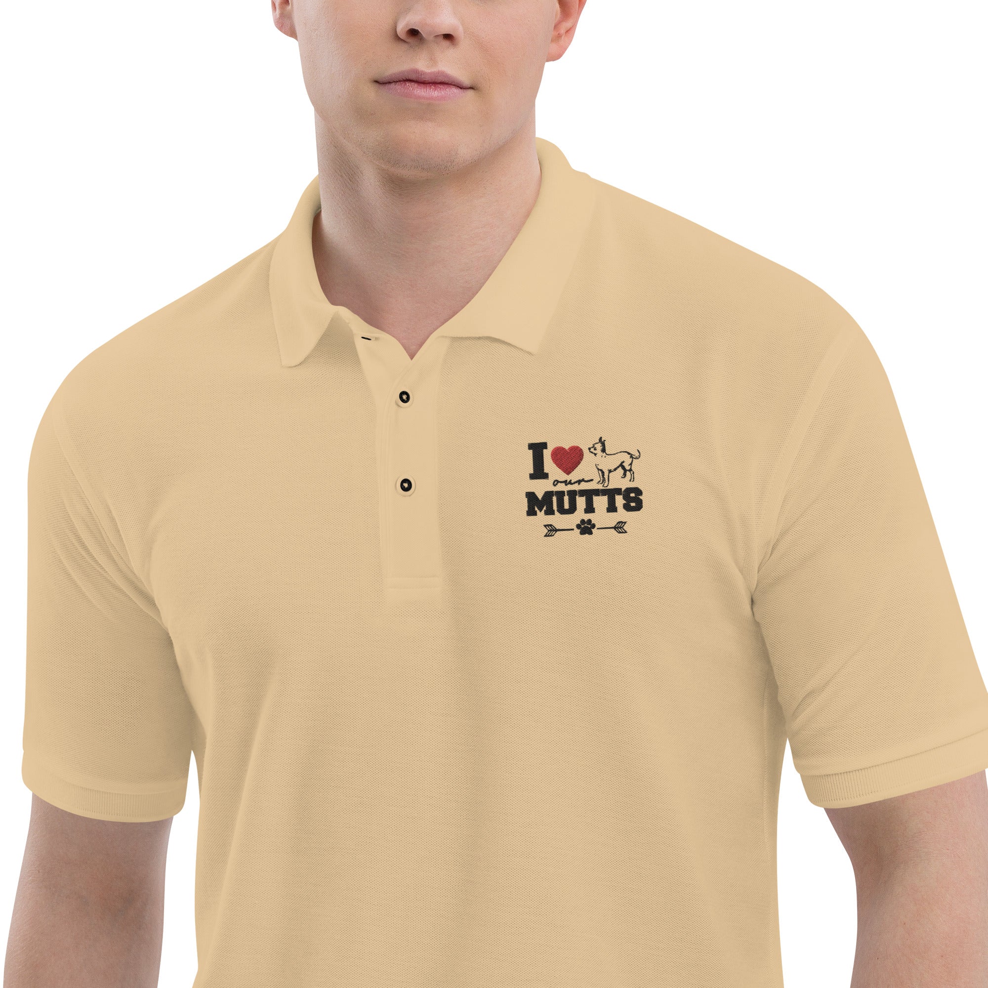 I LOVE OUR MUTTS - Men's Premium Polo