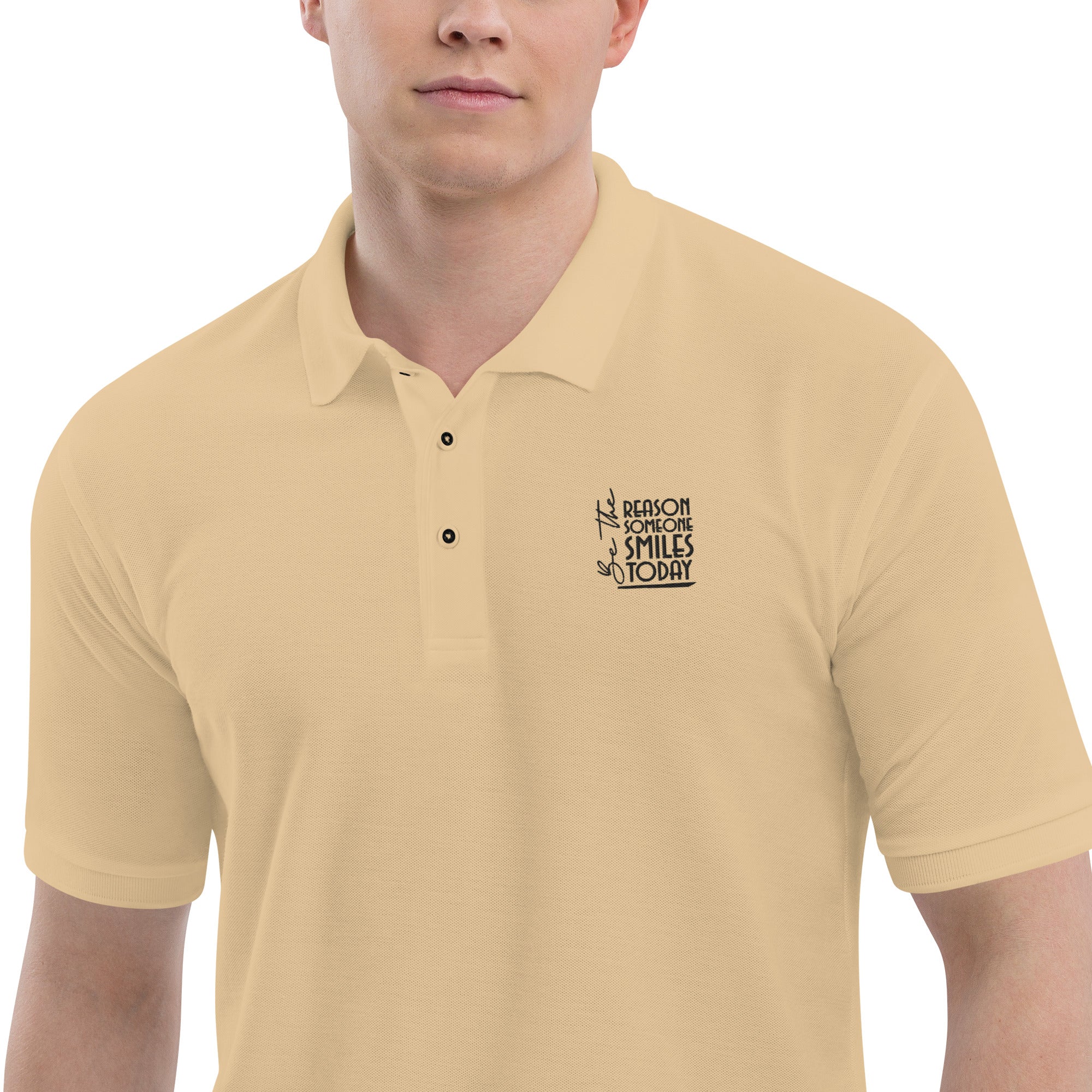 BE THE REASON SOMEONE SMILES TODAY - Men's Premium Polo