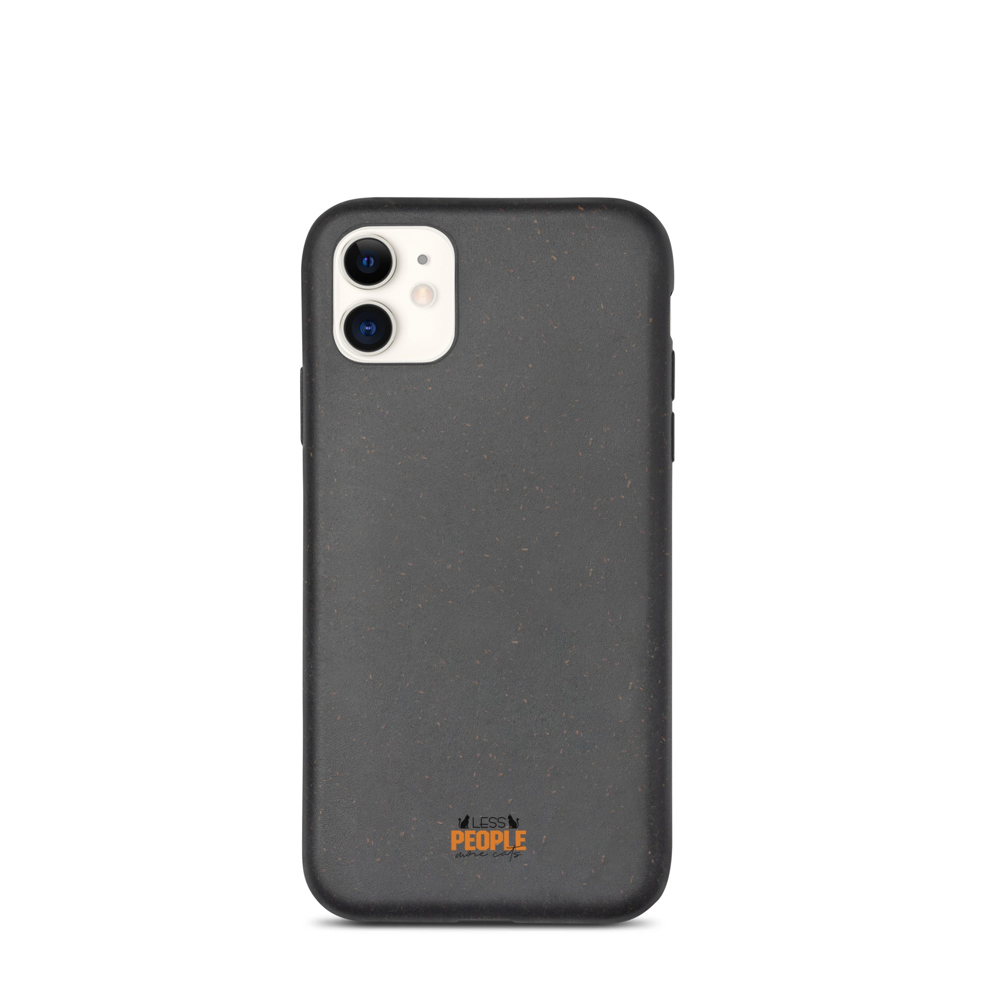 LESS PEOPLE MORE CATS - Speckled Case for iPhone®