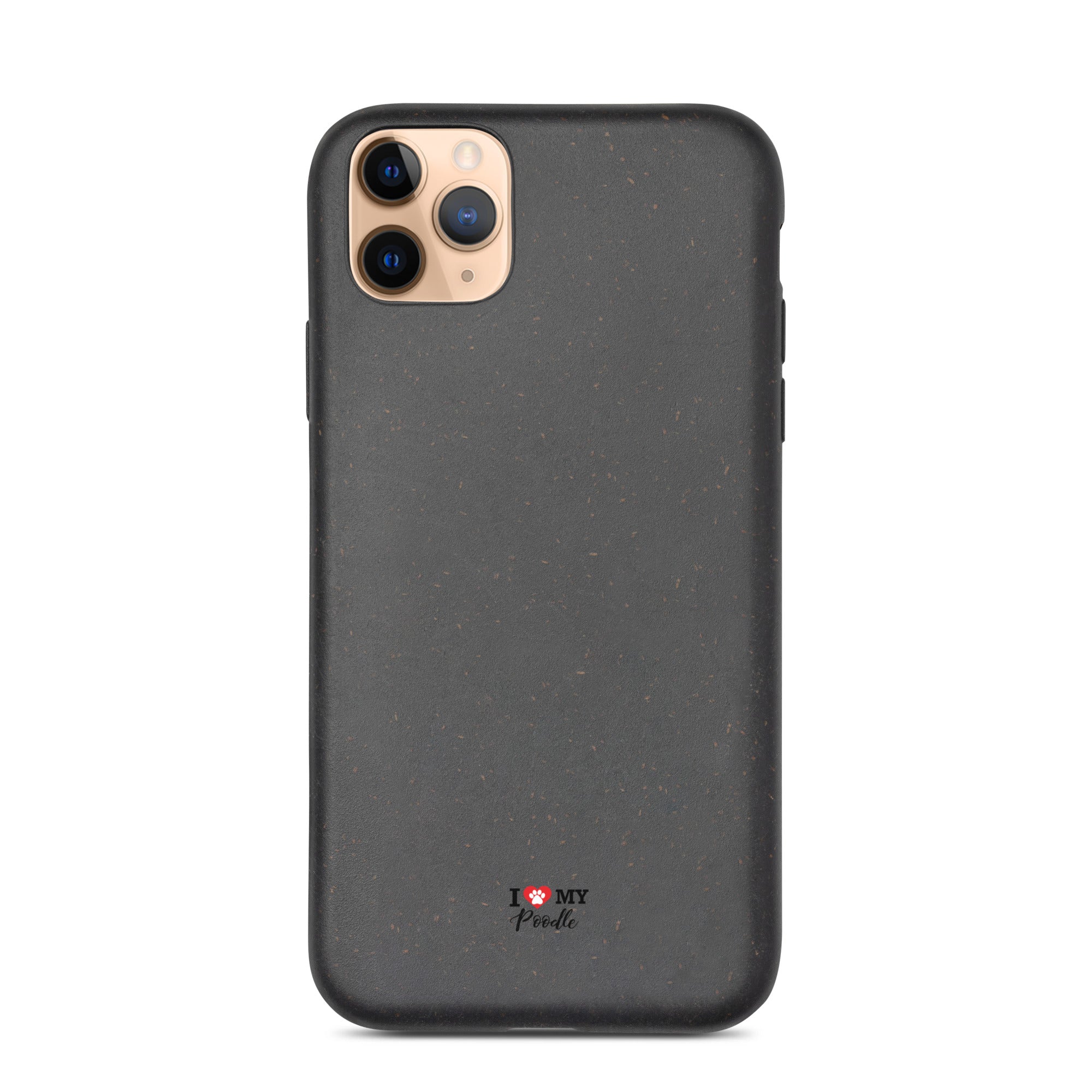 I LOVE MY POODLE - Speckled Case for iPhone®