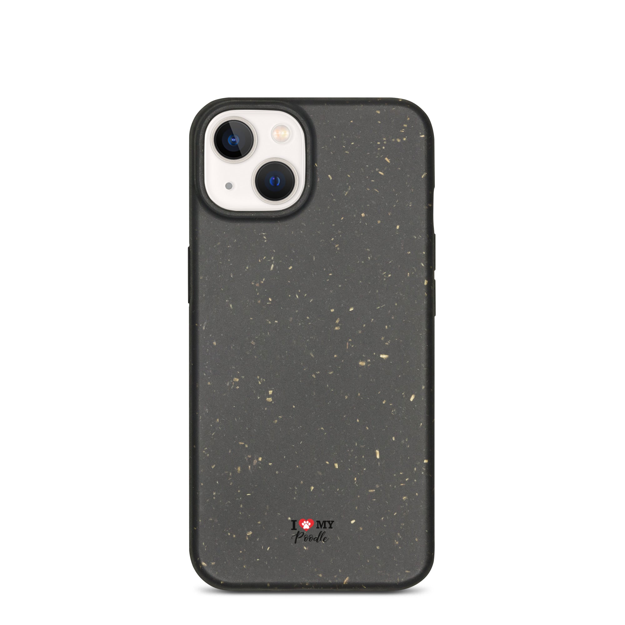 I LOVE MY POODLE - Speckled Case for iPhone®