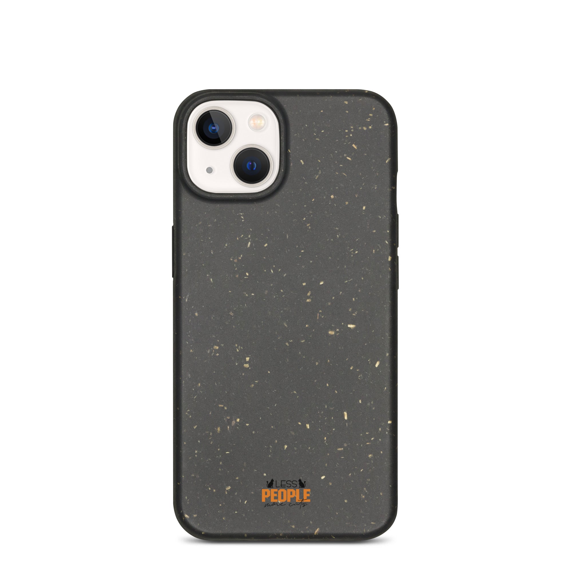 LESS PEOPLE MORE CATS - Speckled Case for iPhone®