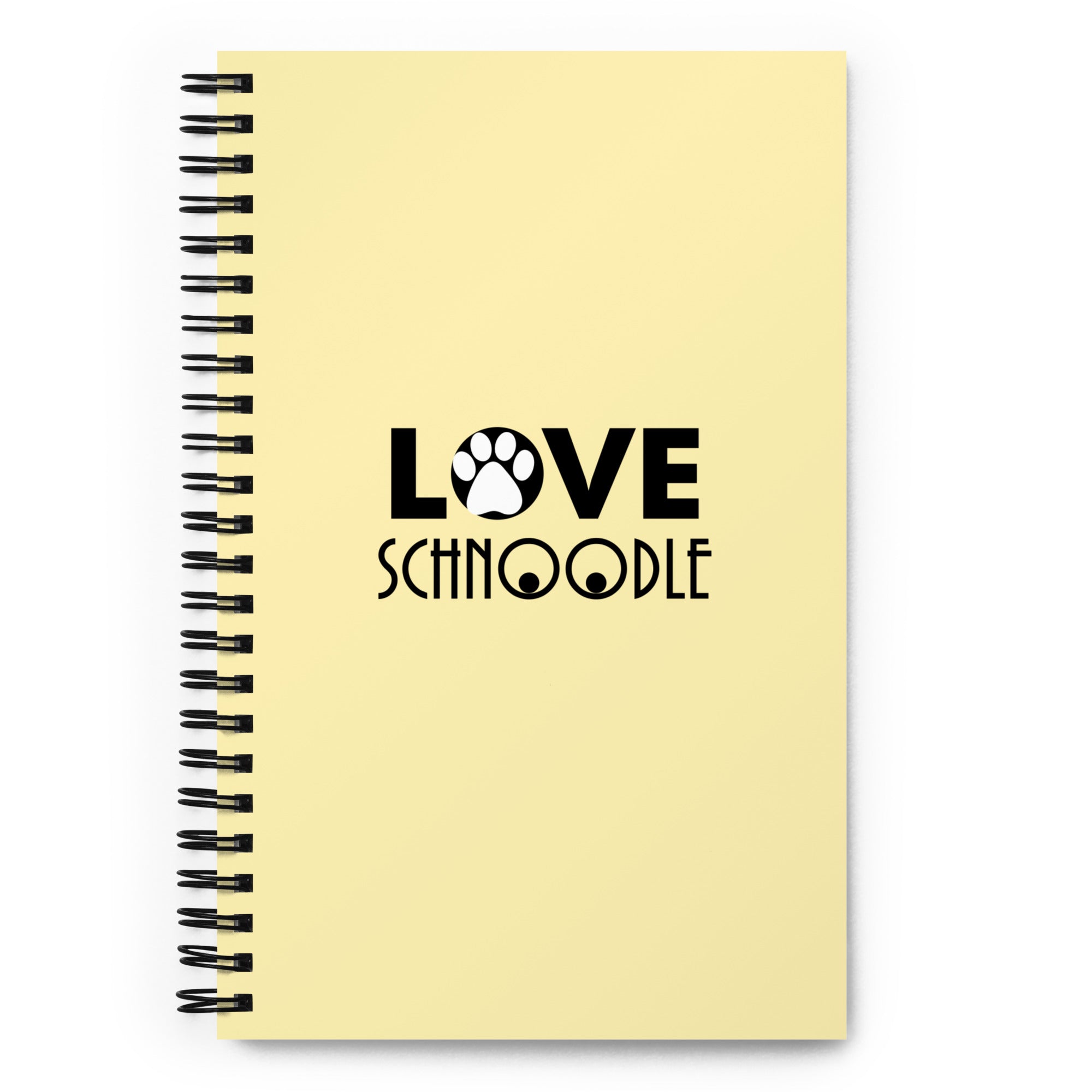 LOVE SCHNOODLE - Spiral notebook