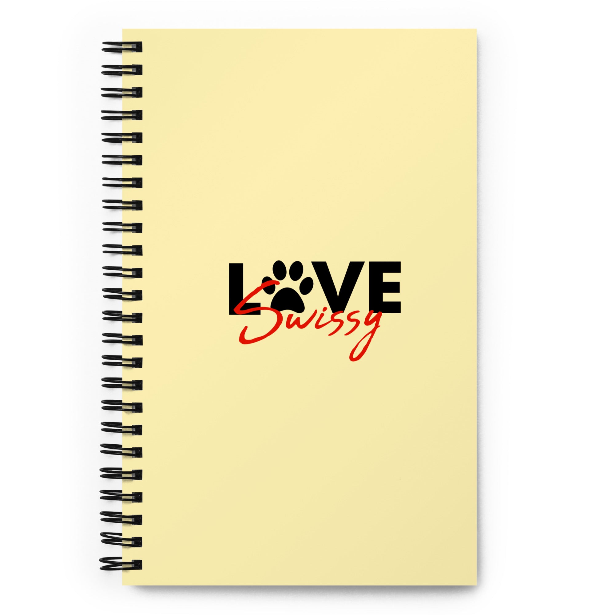 LOVE SWISSY - Spiral notebook