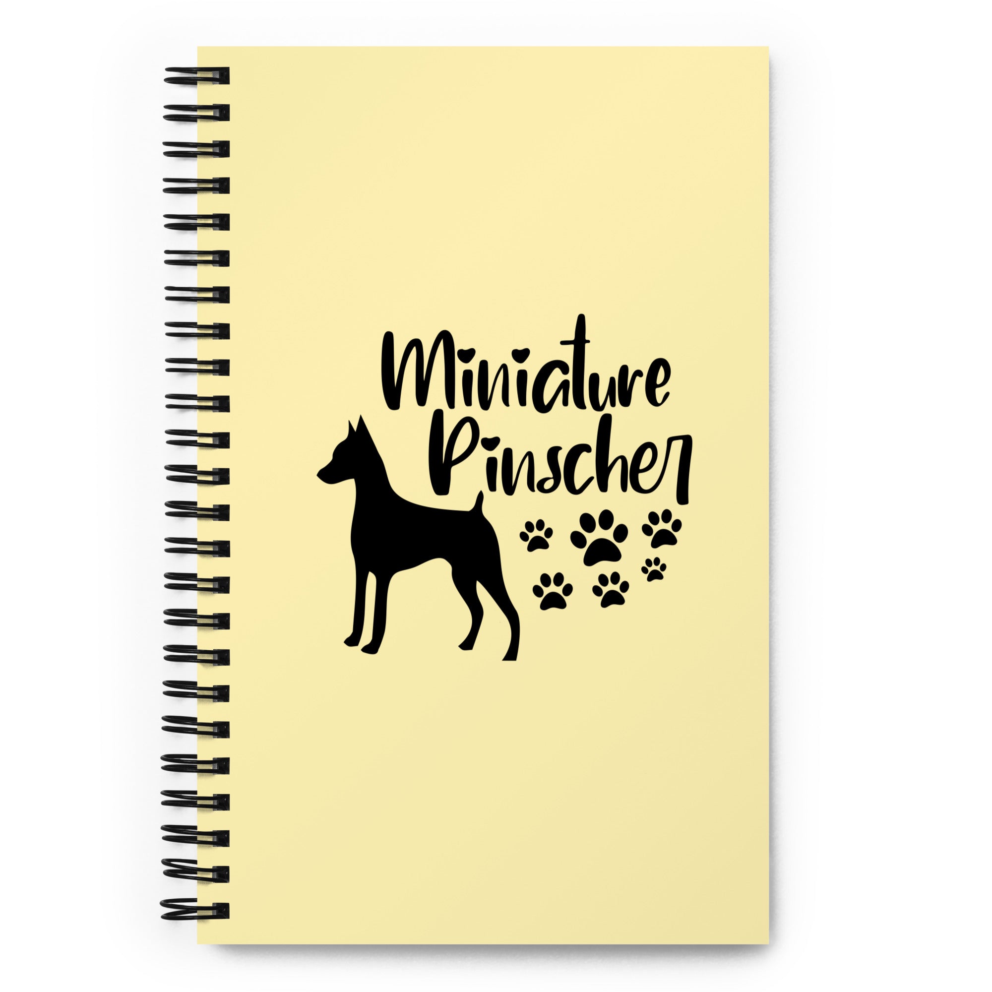 MINIATURE PINSCHER - Spiral notebook