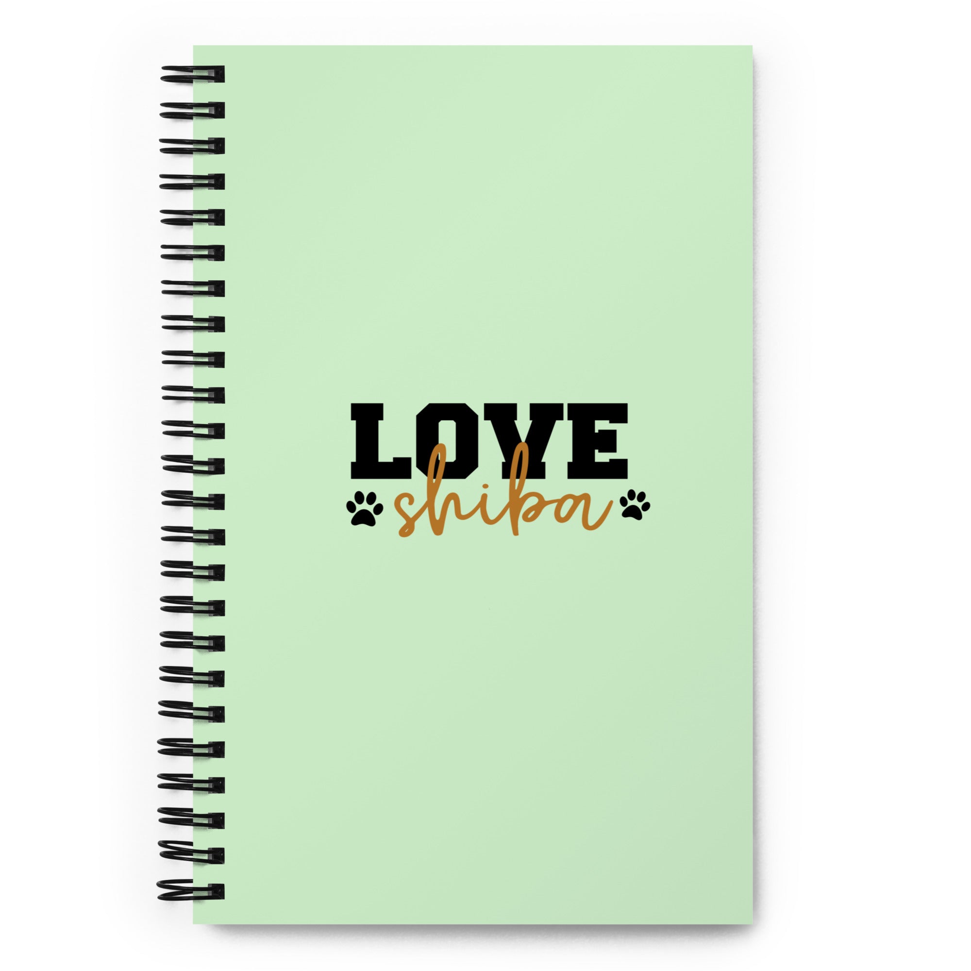 LOVE SHIBA - Spiral notebook