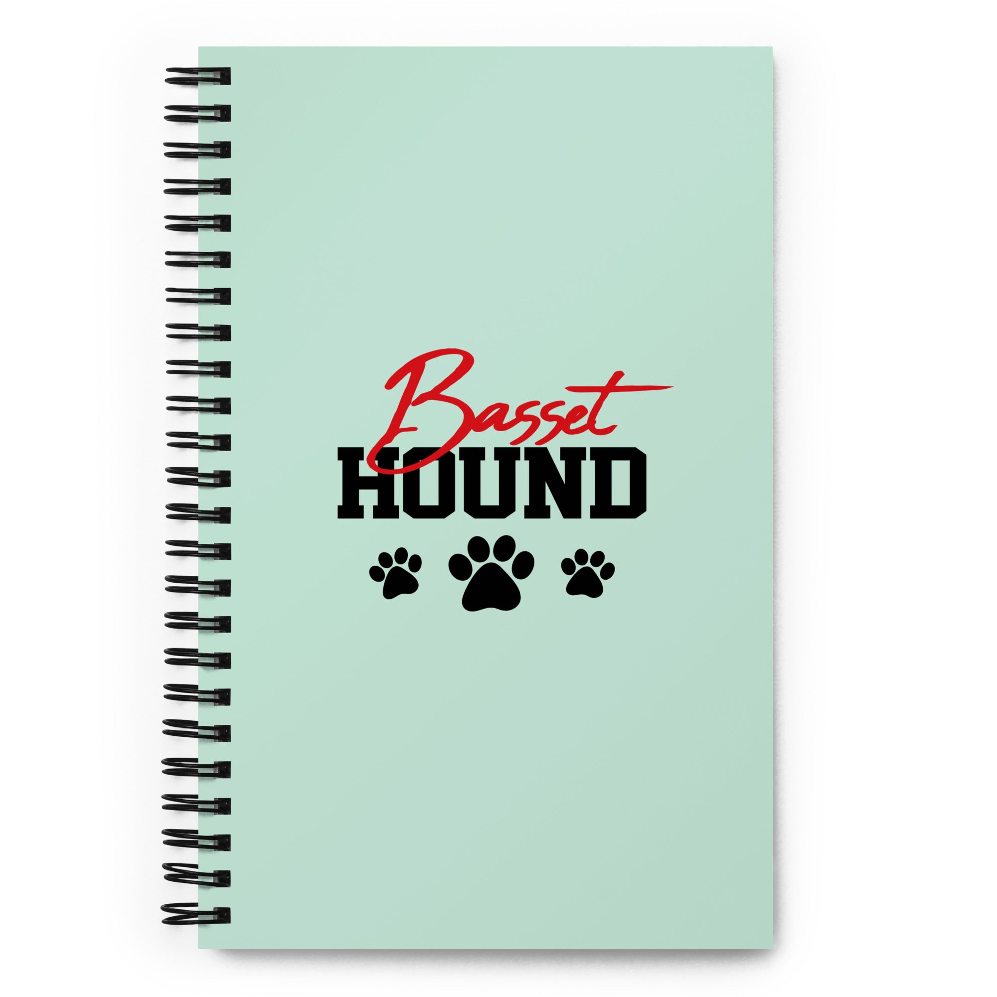 BASSET HOUND - Spiral notebook