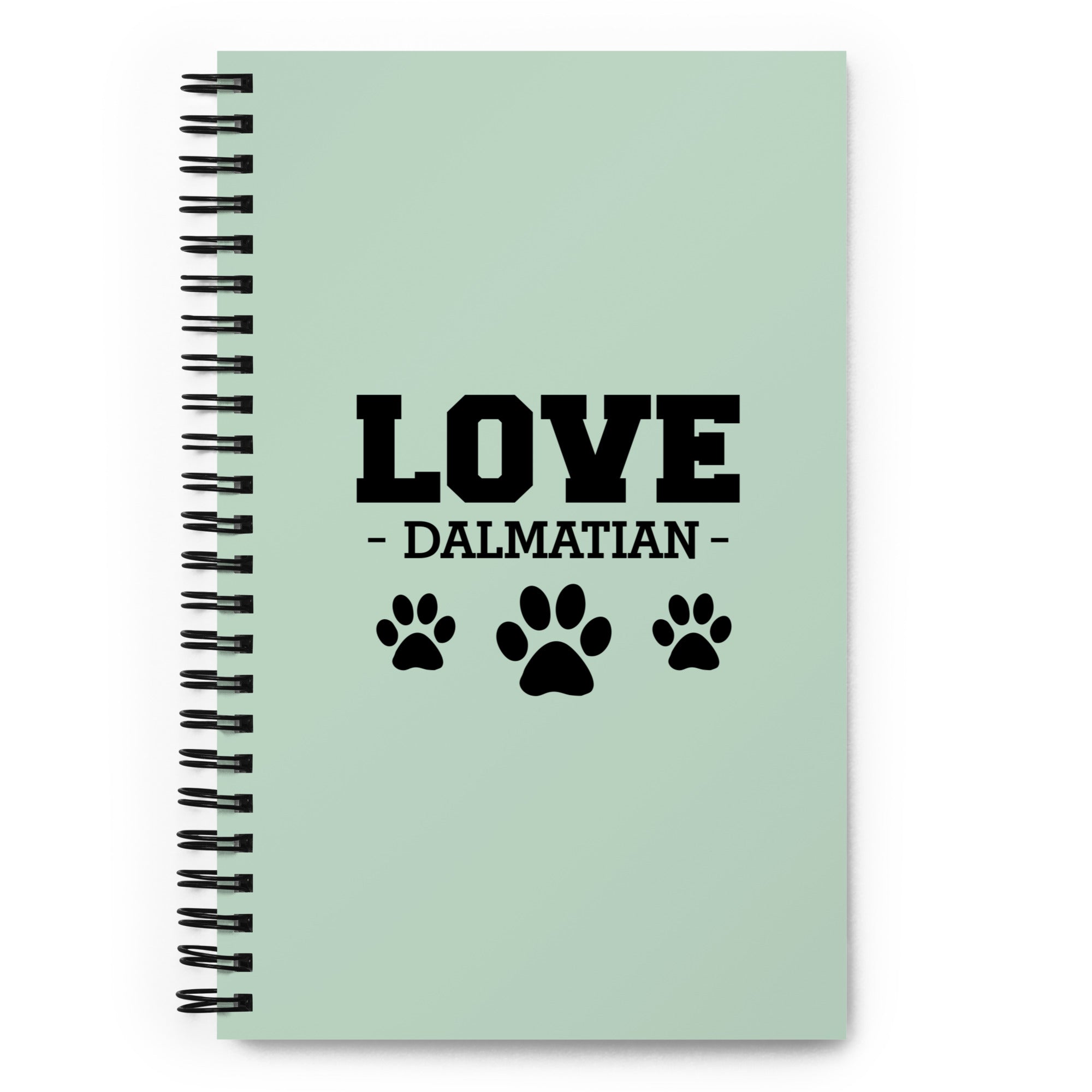 LOVE DALMATIAN - Spiral notebook